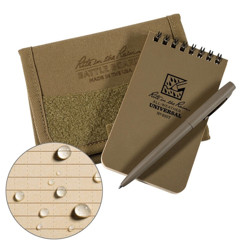 Rite in the Rain Tri-Fold 3"x5" Notebook Kit - No. BB935T-KIT