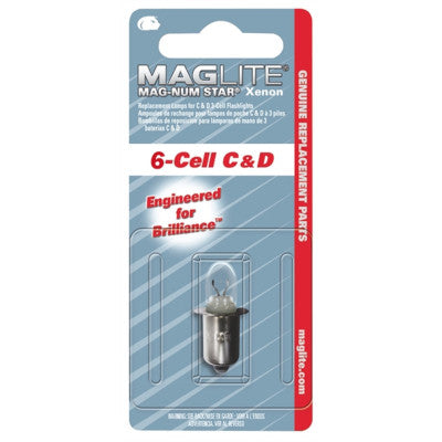 Maglite Magnum Star Xenon Lamps 6 Cell