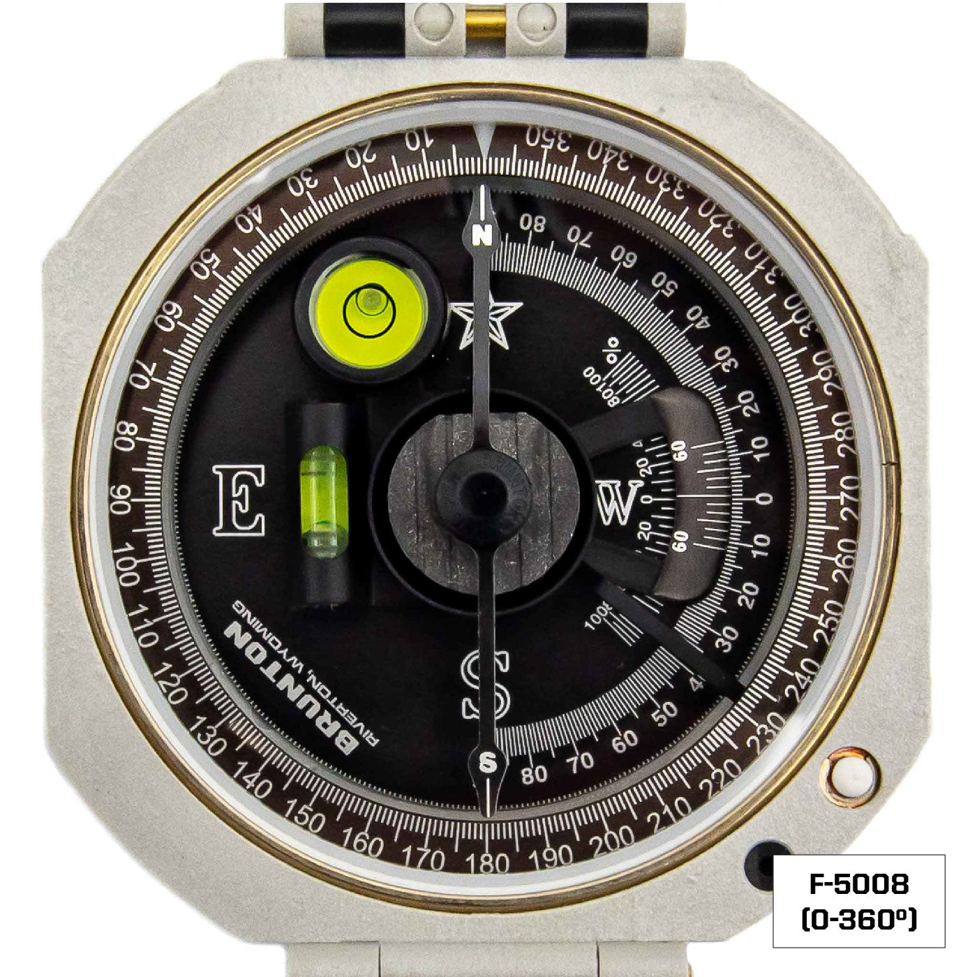 Brunton ComPro Transit Compass Azimuth 0-360 Degrees