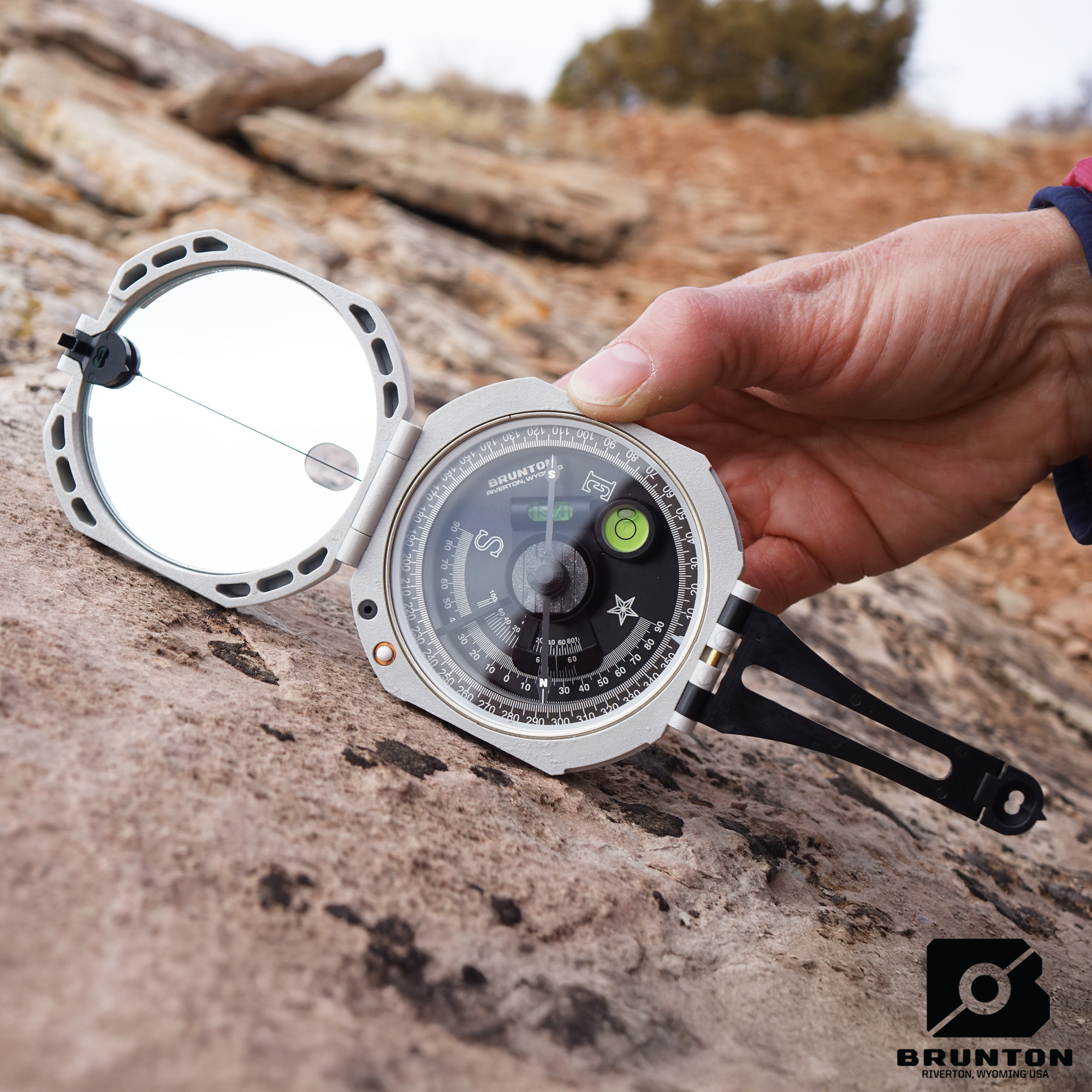 Brunton ComPro Transit Compass Azimuth 0-360 Degrees Dip and Strike