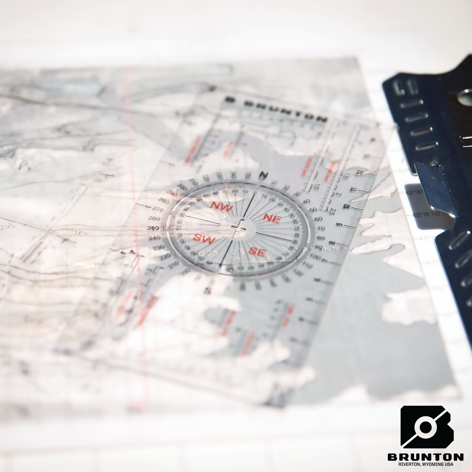 Brunton Map Multi-Tool Card Close Up