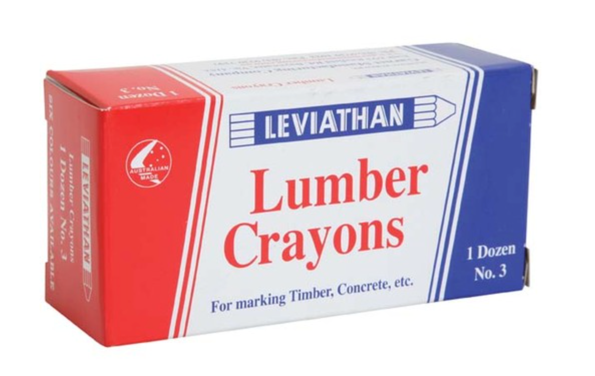 Leviathan Lumber Crayons No. 3 - 12 Pk