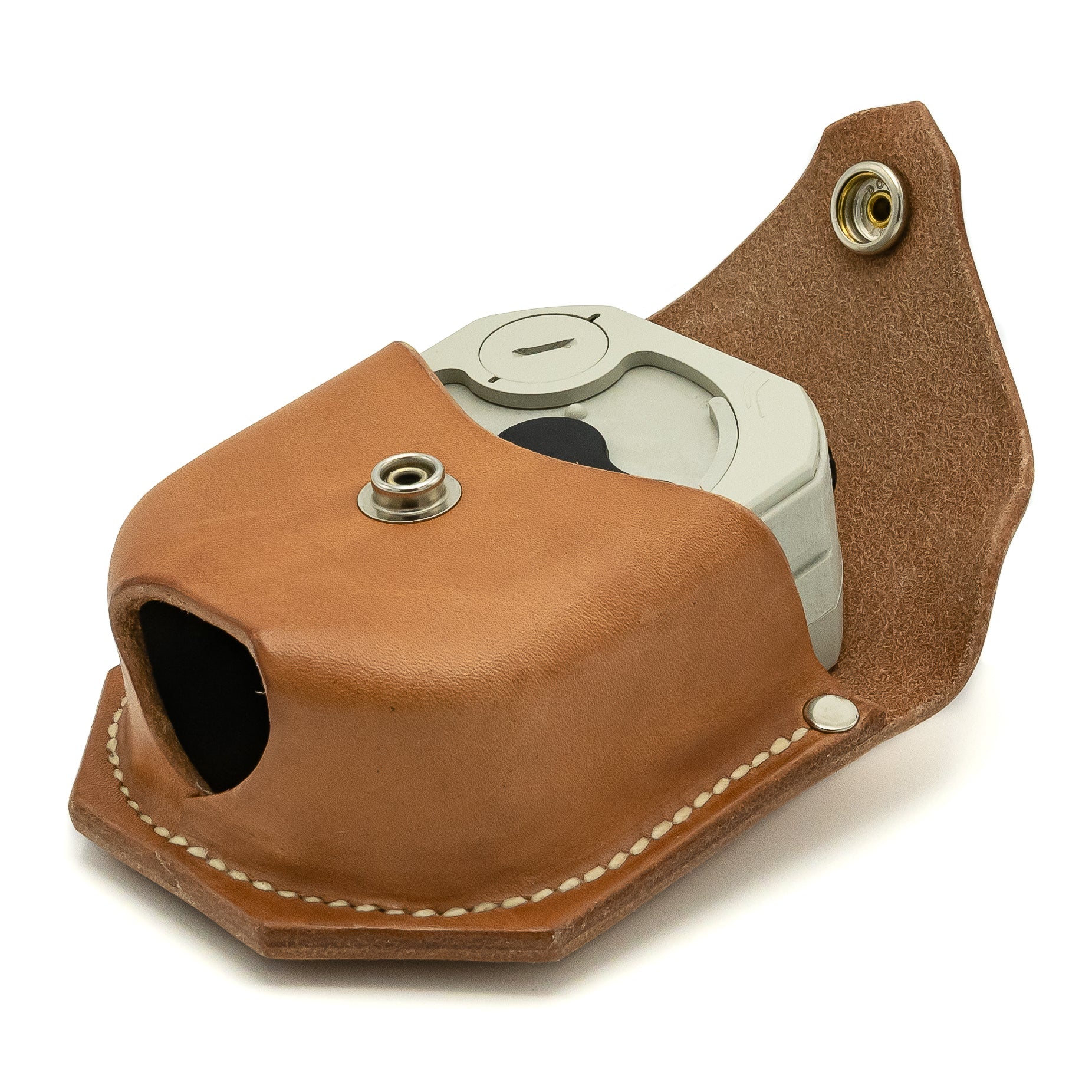 Brunton Miner's D-Light Illuminated Compass - Leather Case
