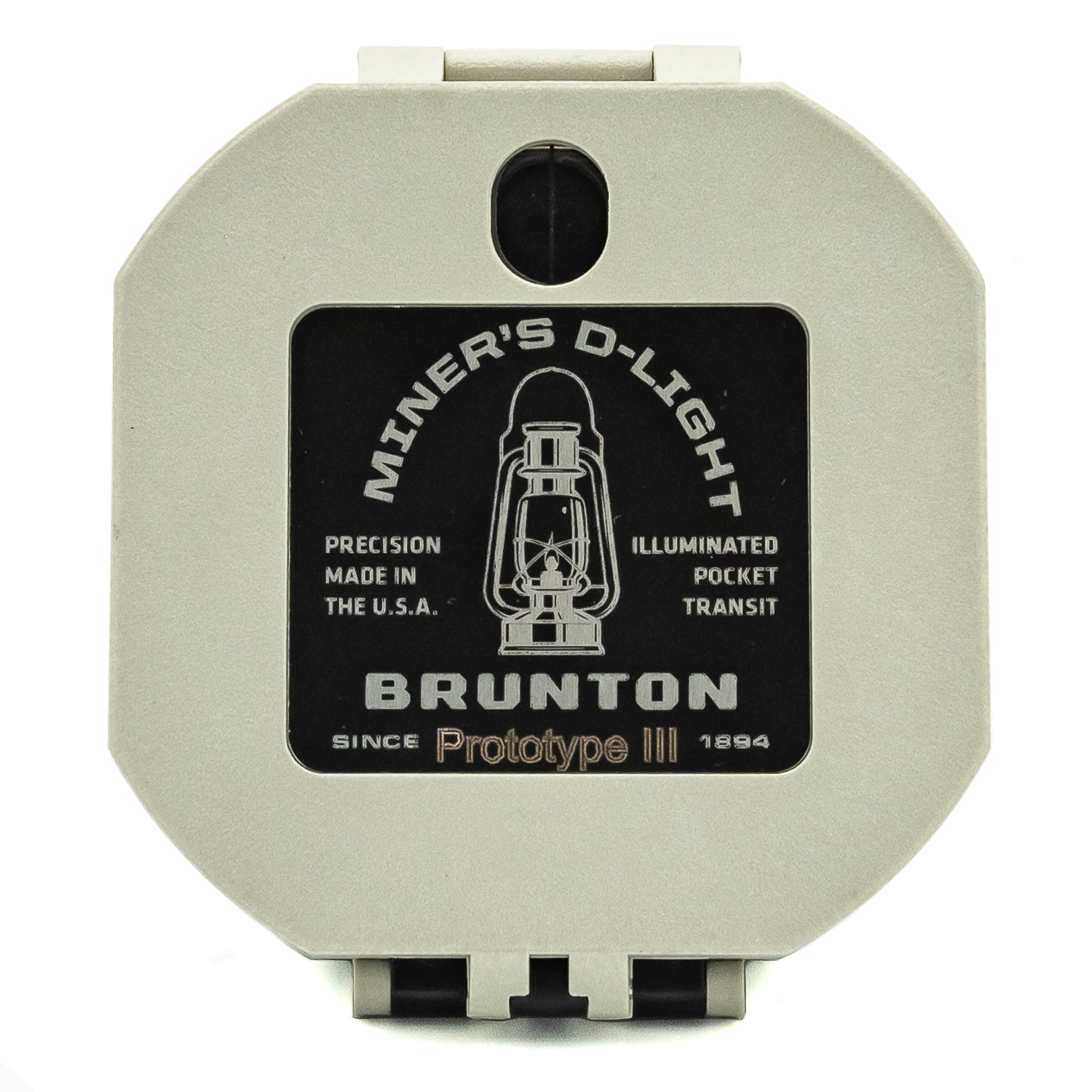 Brunton Miner's D-Light Illuminated Compass - Closed