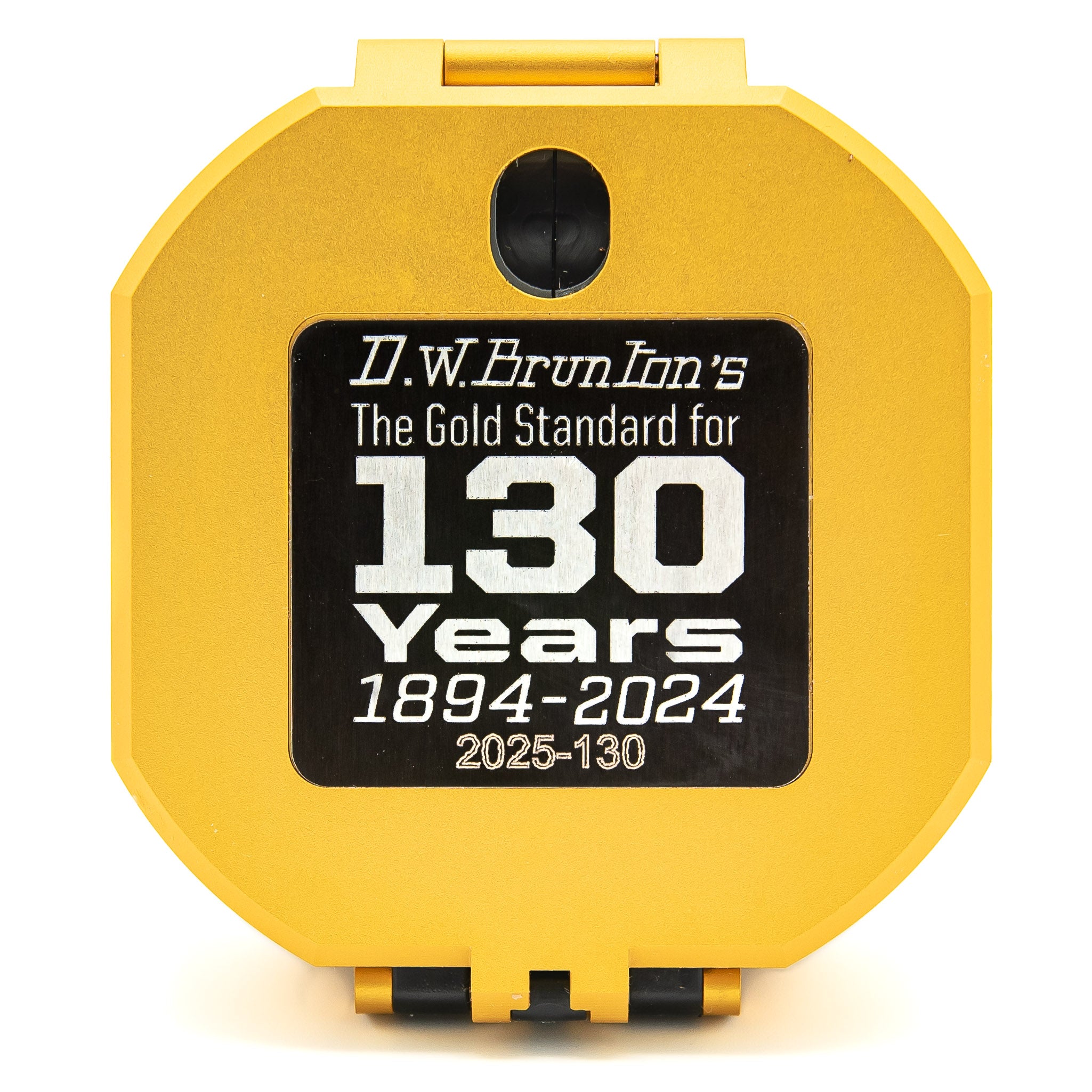 Brunton Standard Transit Compass - Gold - Lid