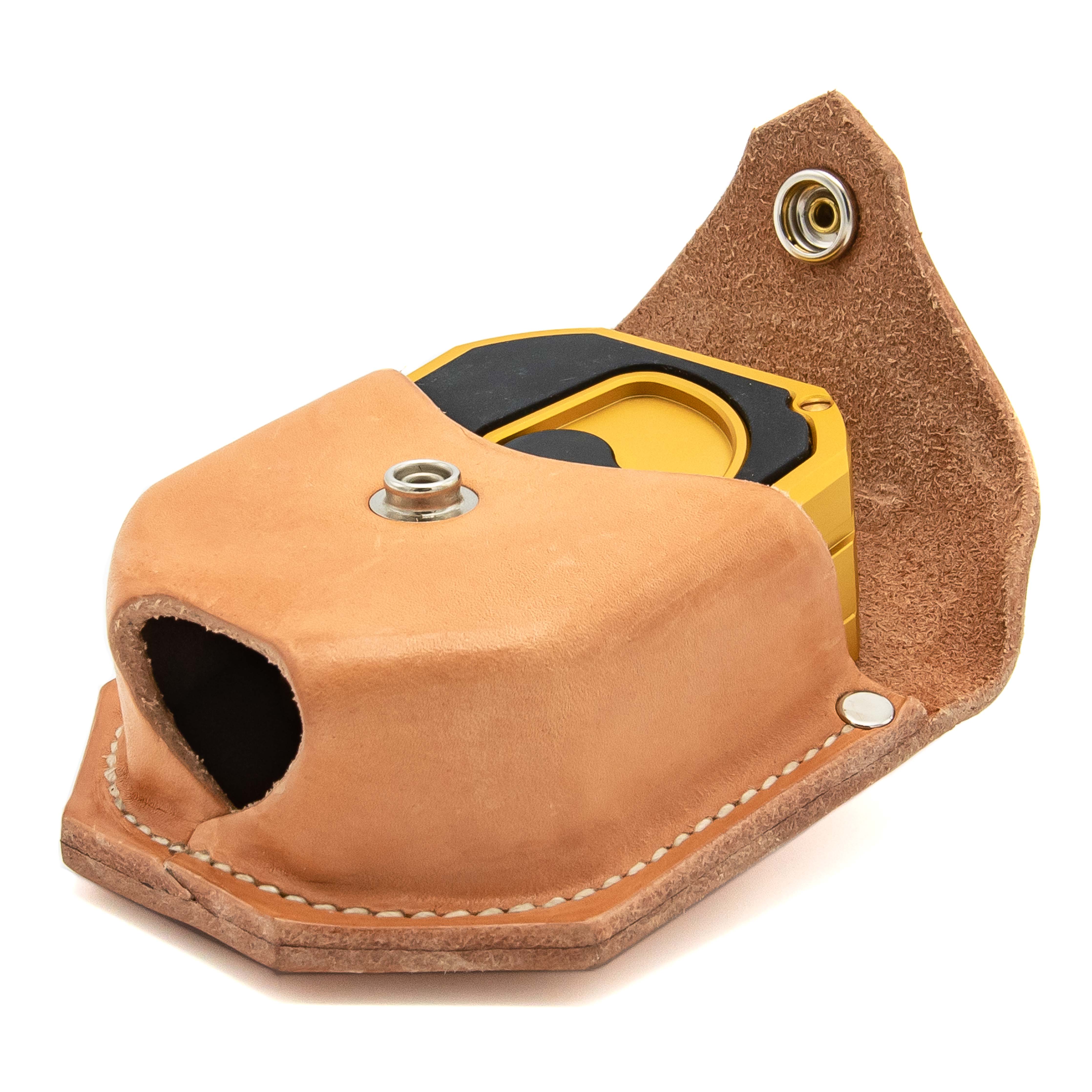 Brunton Standard Transit Compass - Gold - Leather Case
