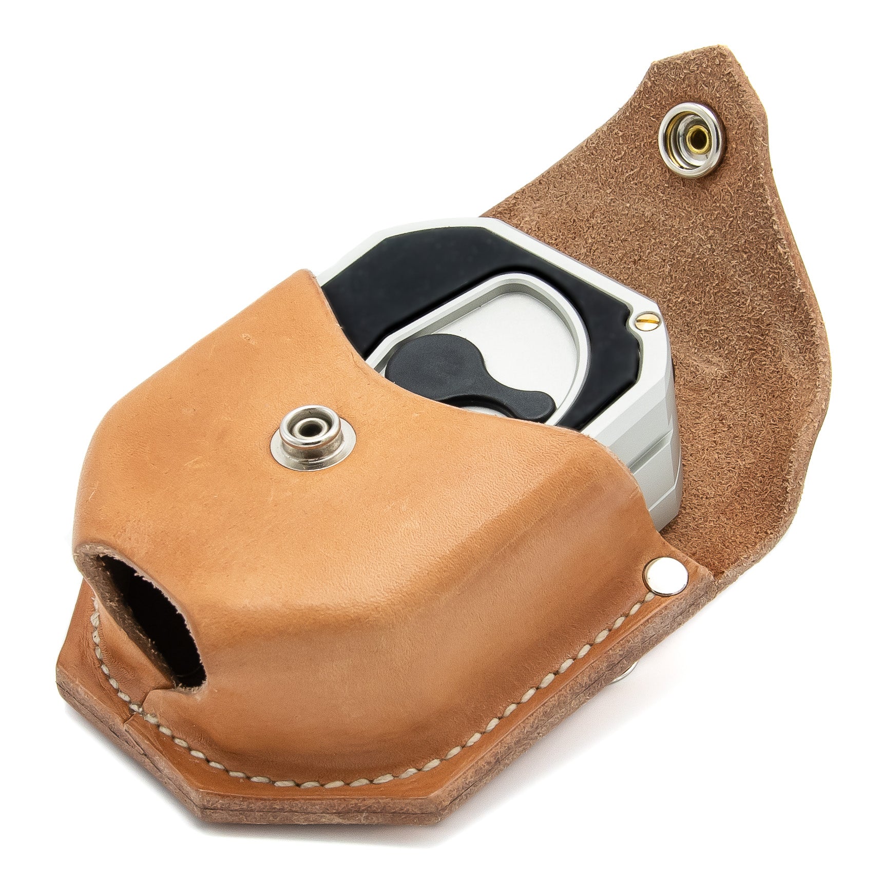 Brunton Standard Transit Compass - Silver - Lether Case