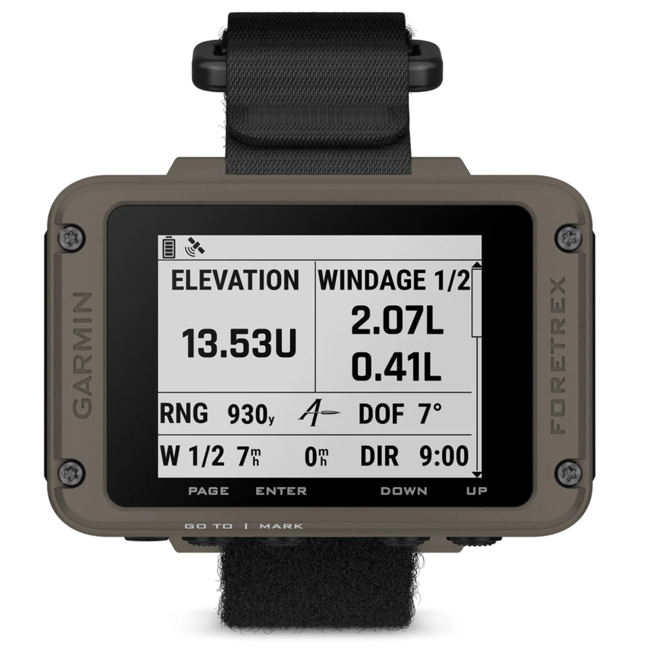 Garmin GPS Navigator Foretrex 901 Ballistic Edition, Wrist-mounted