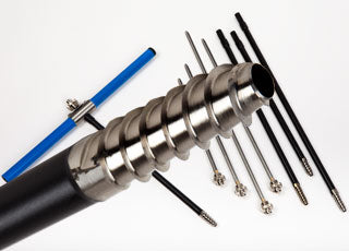 Haglöf Sweden Increment Borer - Thread Close Up