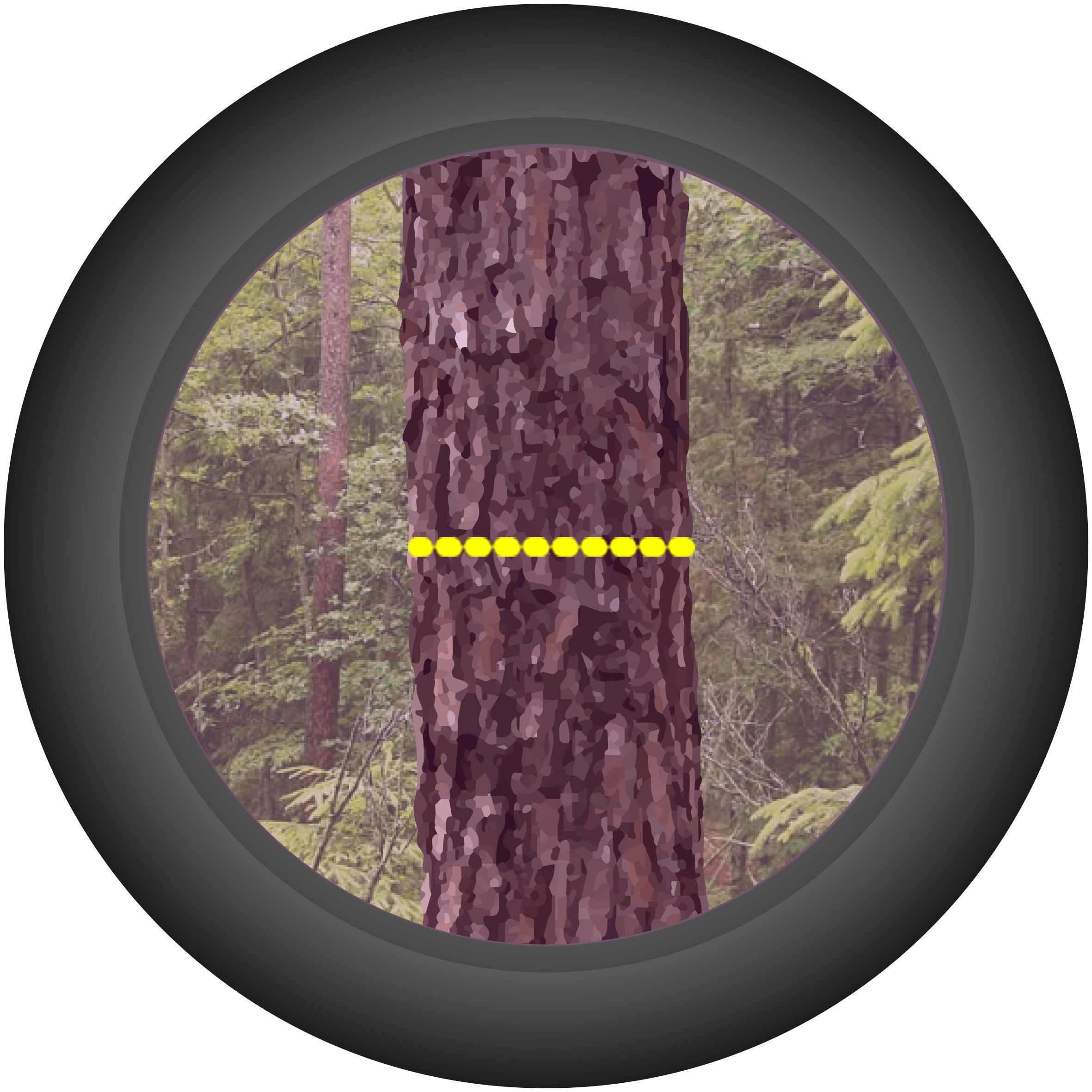 Haglof Sweden Laser GEO 2 Dendrometer Factor Gauge