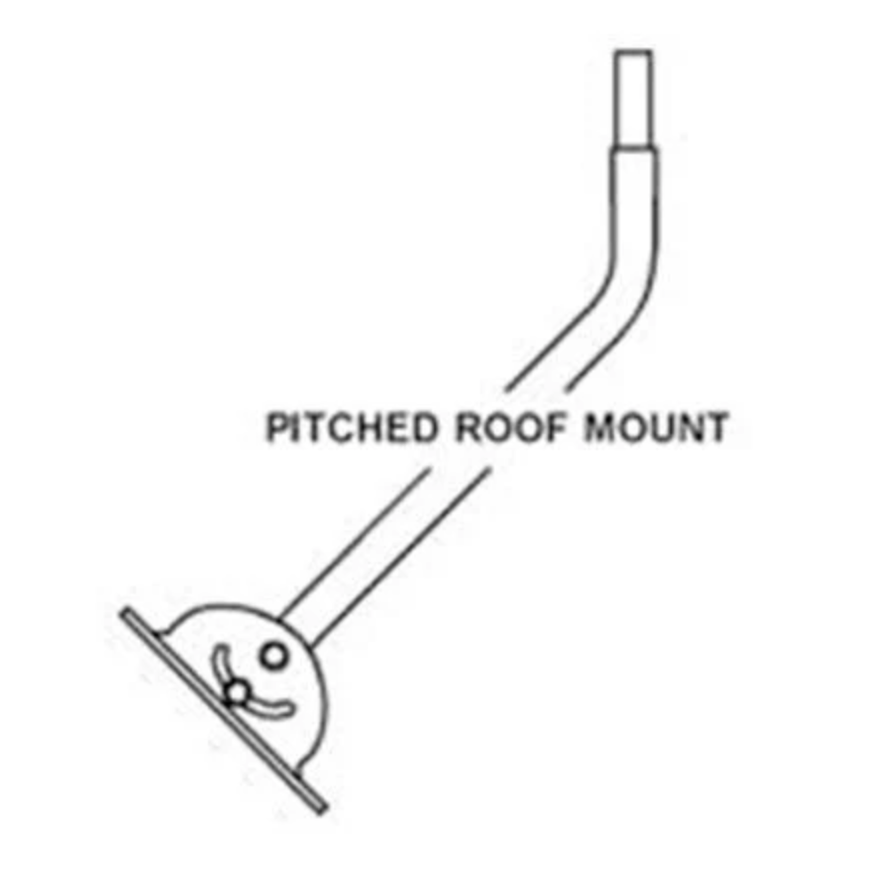 KestrelMet 6000 AG Weather Station Mono Mount Pitched