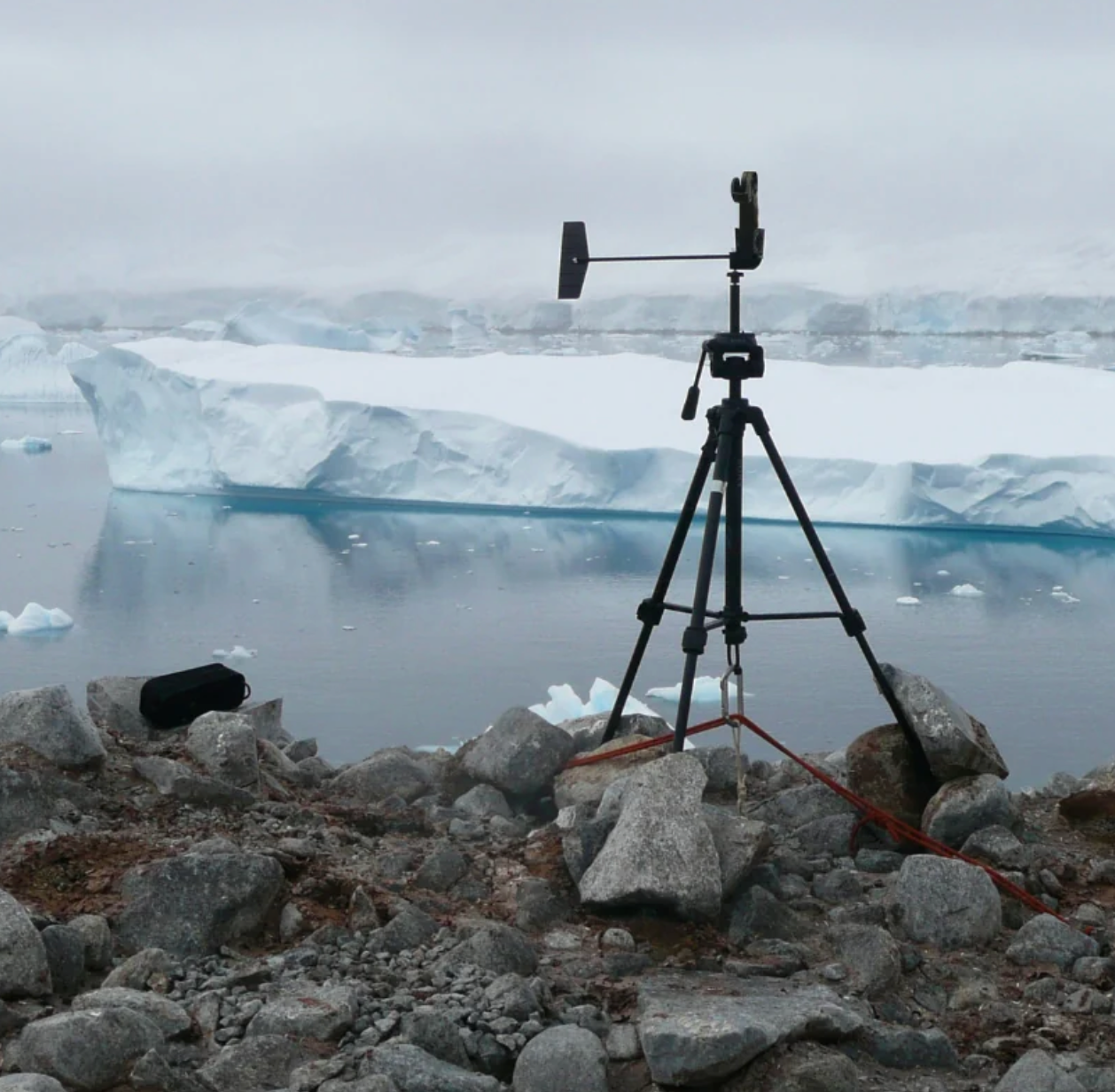 Kestrel 5000 Environmental Weather Station on Tripod and Wind Vane (not included)