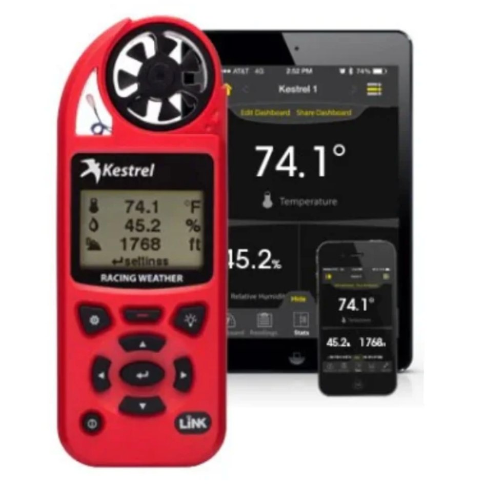 Kestrel 5100 Motor Racing Weather Meter With BlueTooth Link