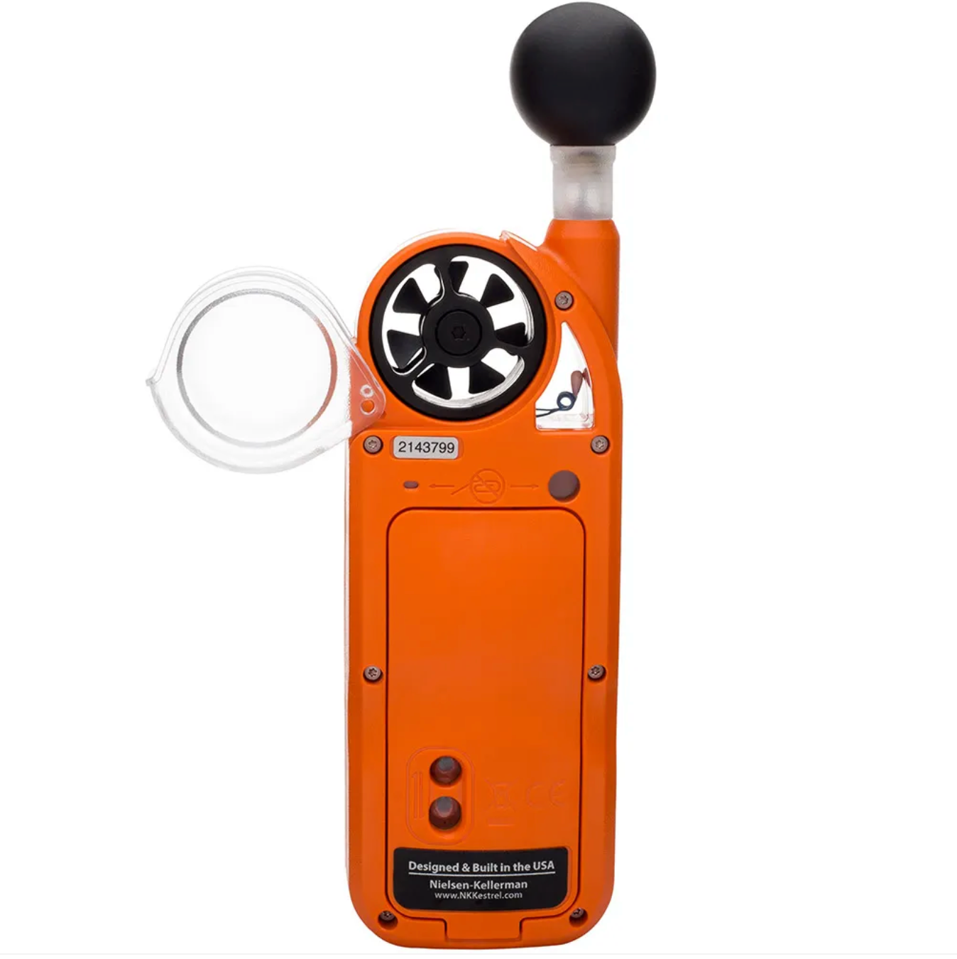 Kestrel 5400FW Fire Weather Meter Pro WBGT with LiNK, Compass and Vane Mount Rear