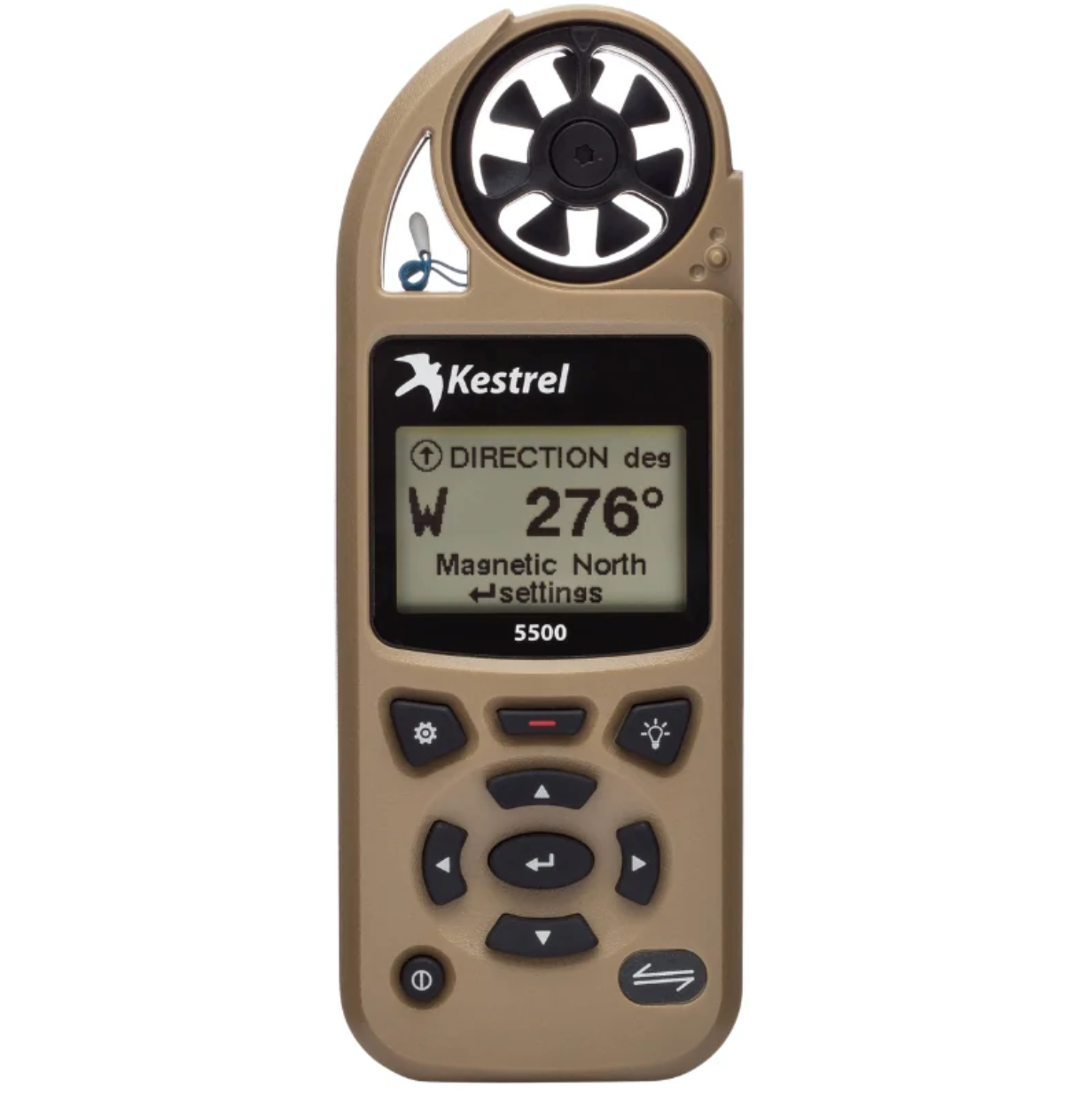 Kestrel 5500 Pocket Weather Station with Compass - Tan