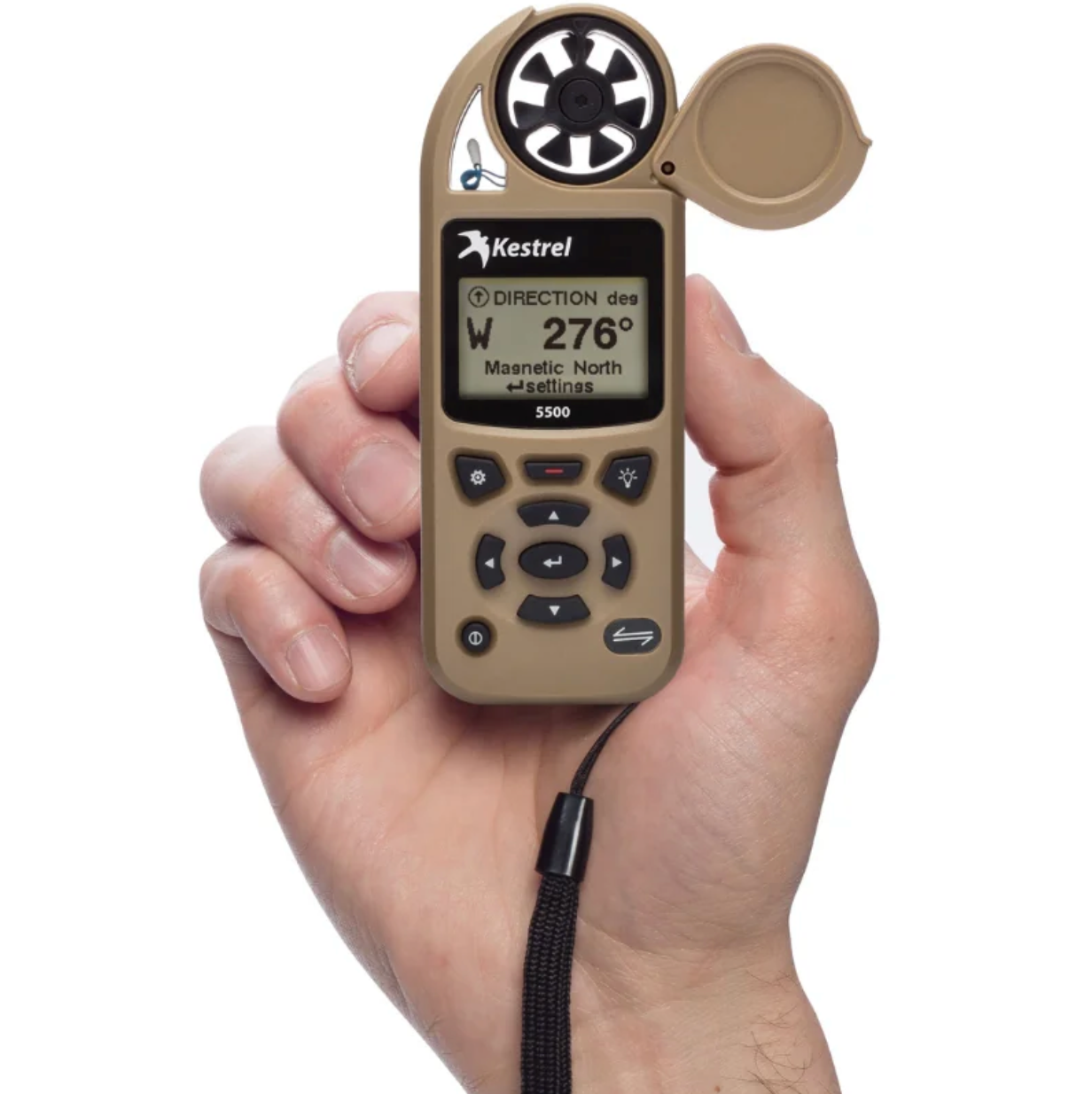 Kestrel 5500 Pocket Weather Station with Compass Tan Hand Held