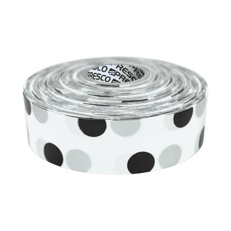 Presco Polka Dot Flagging Tape - Black and White