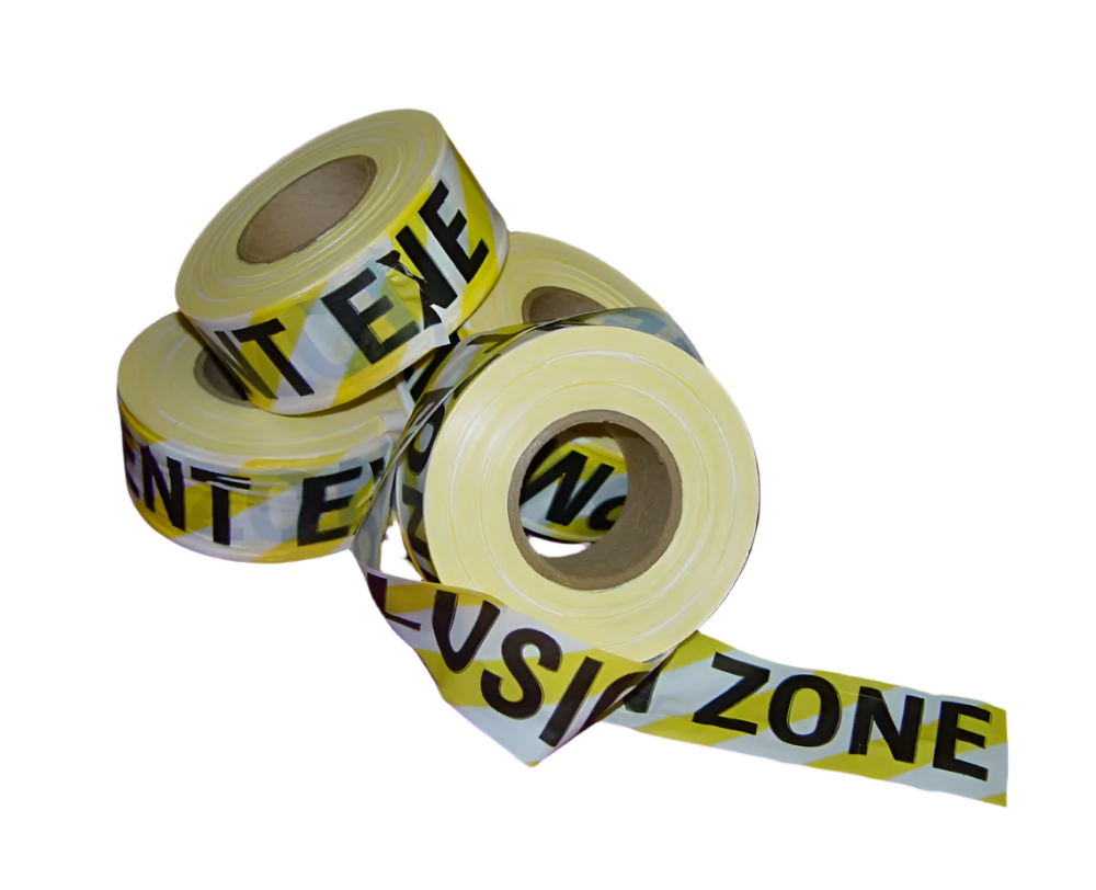 Presco Printed Flagging Tape - Equipment Exclusion Zone