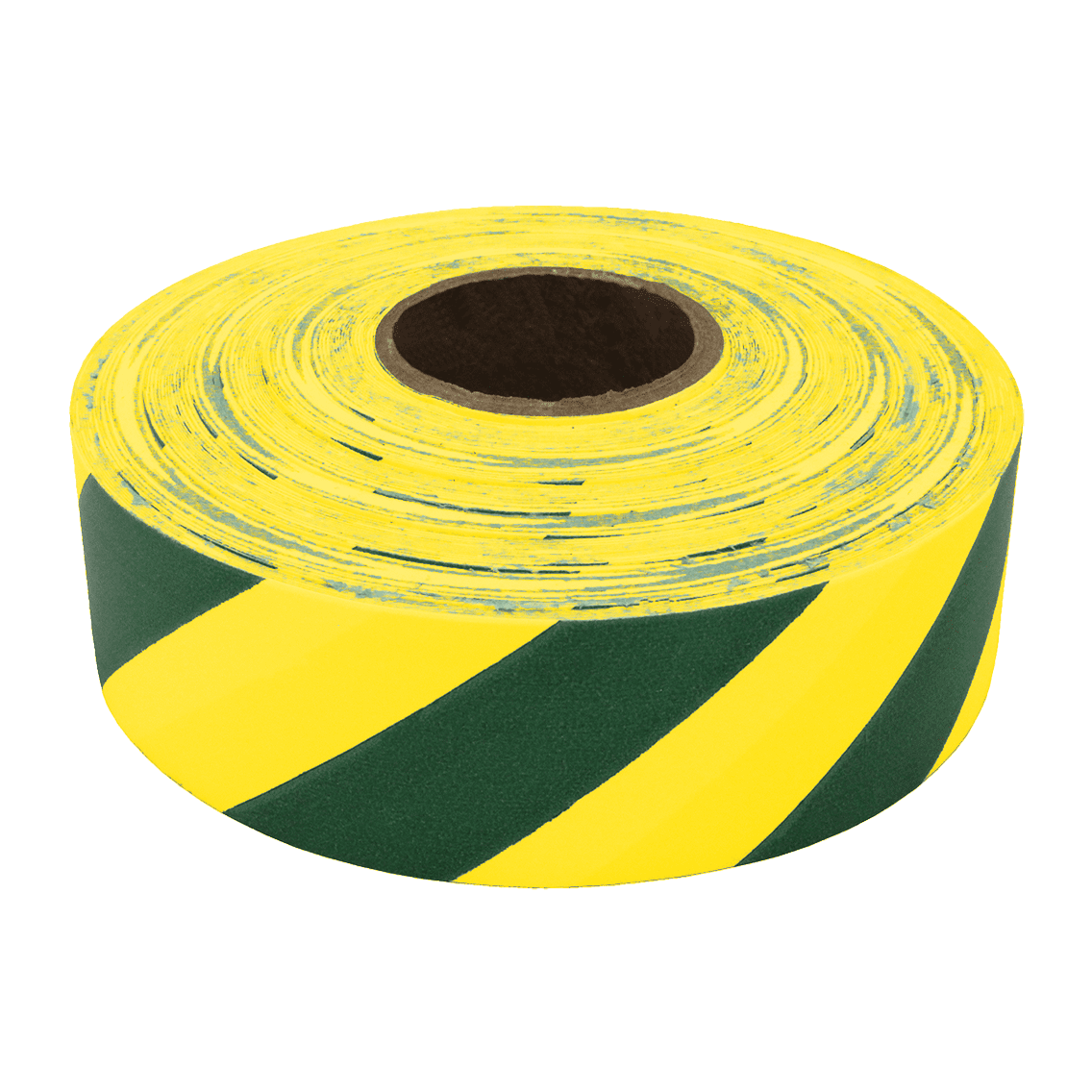 Presco Striped Flagging Tape - Yellow and Green