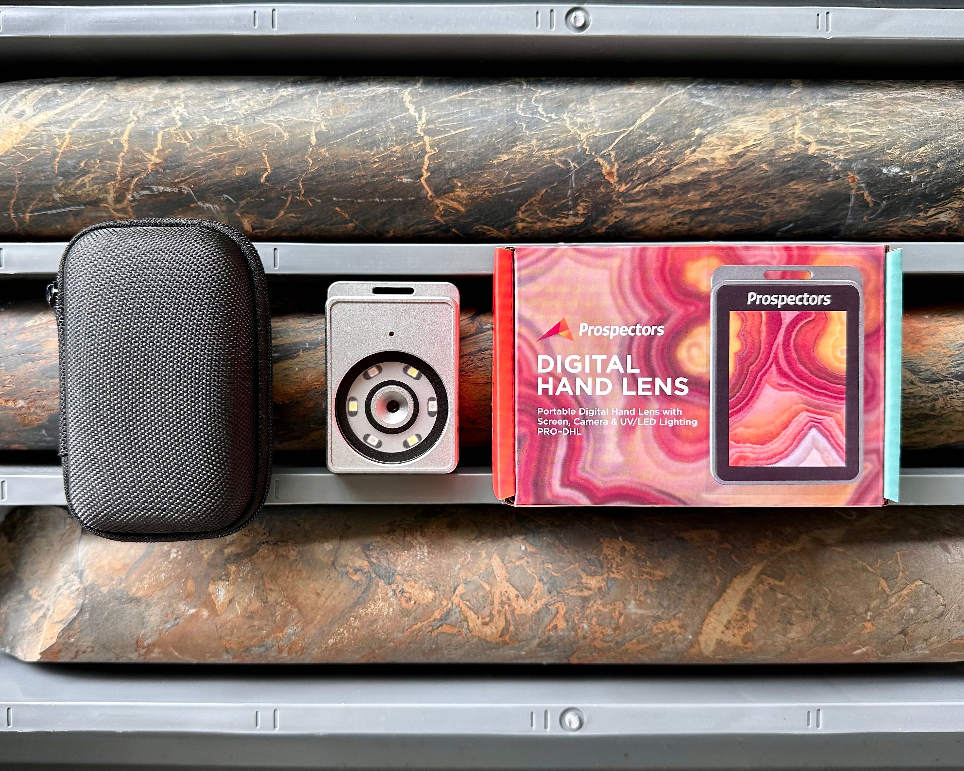 Prospectors Digital Hand Lens Camera with Box and Case