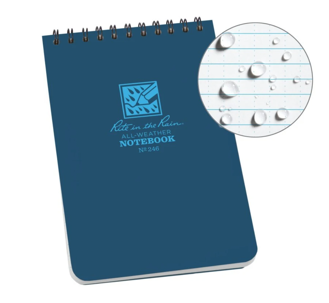 Rite in the Rain Top Spiral Note Book - 105mm x 152mm (4" x 6")