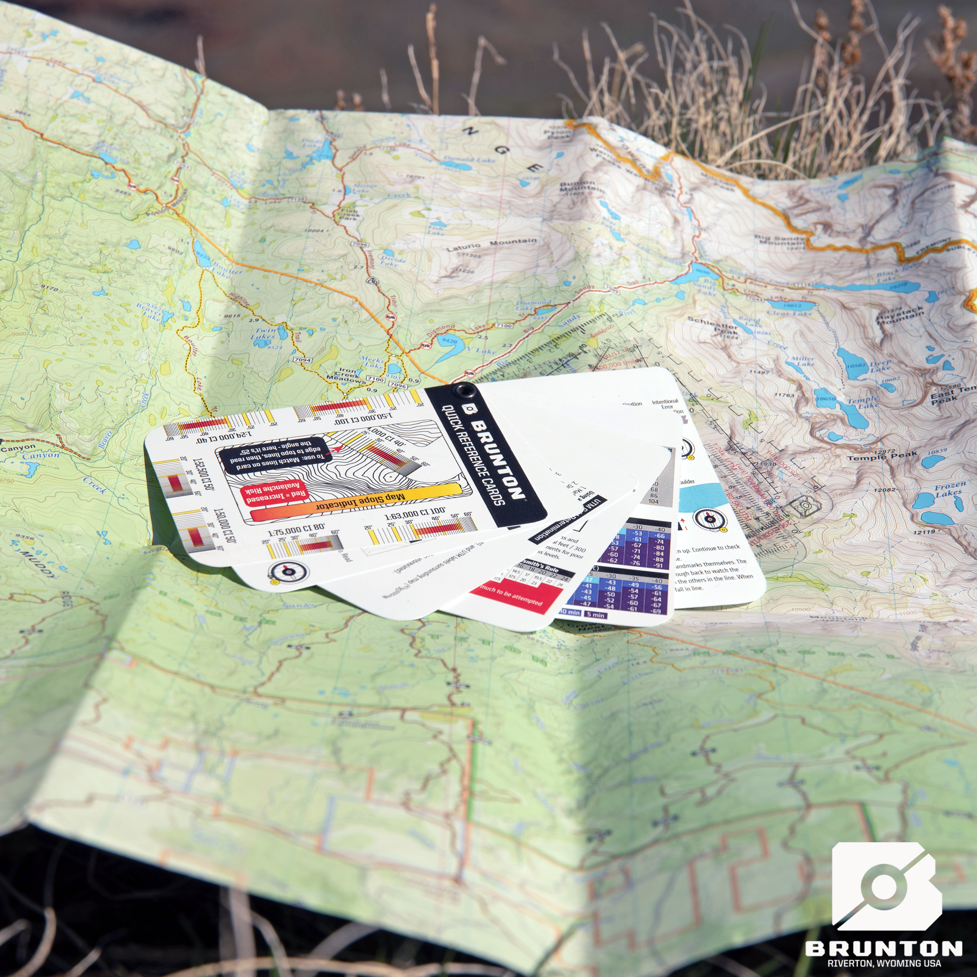 Brunton Quick Refernce Card Set - survival
