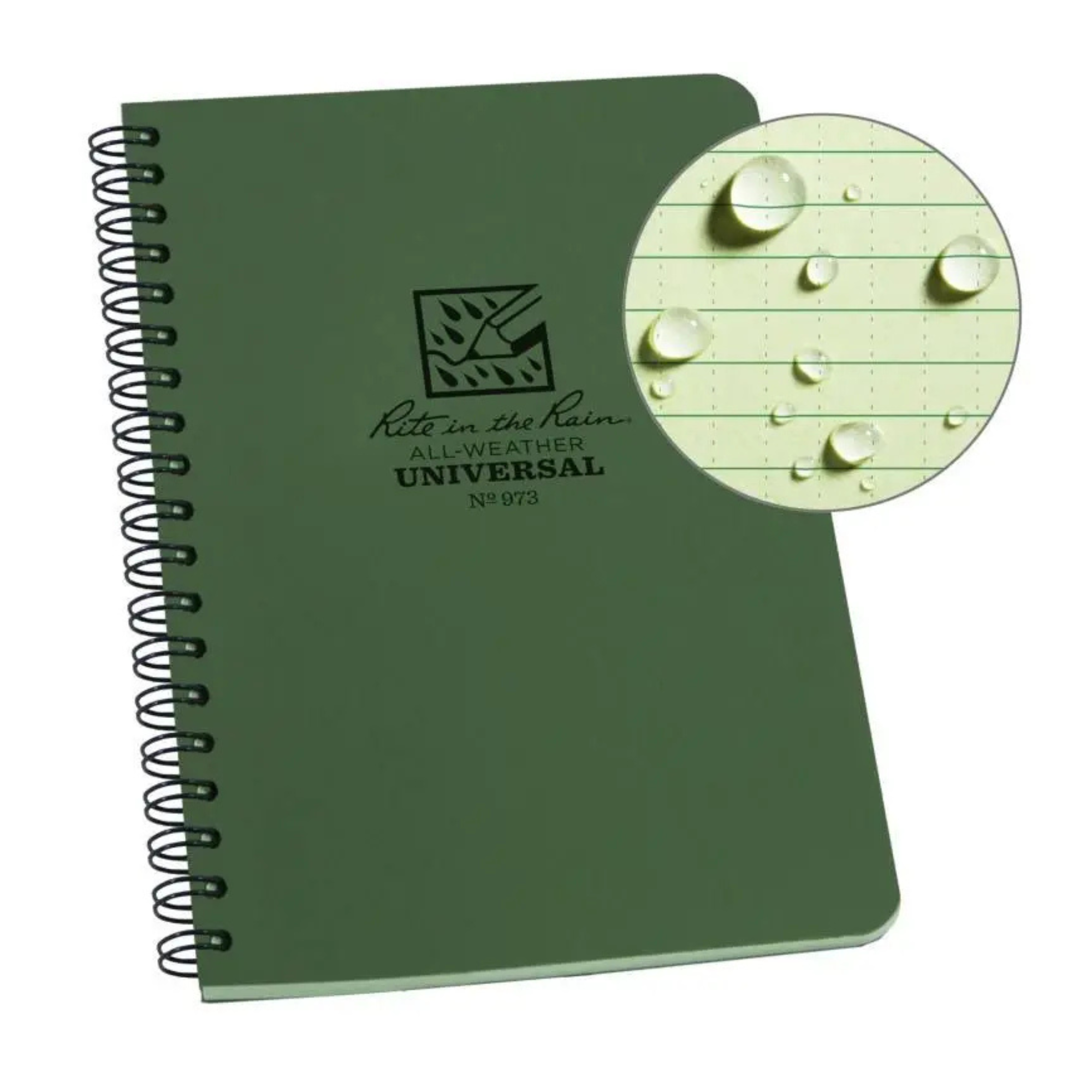 Rite in the Rain Universal Side Spiral Notebook 117mm x 177mm