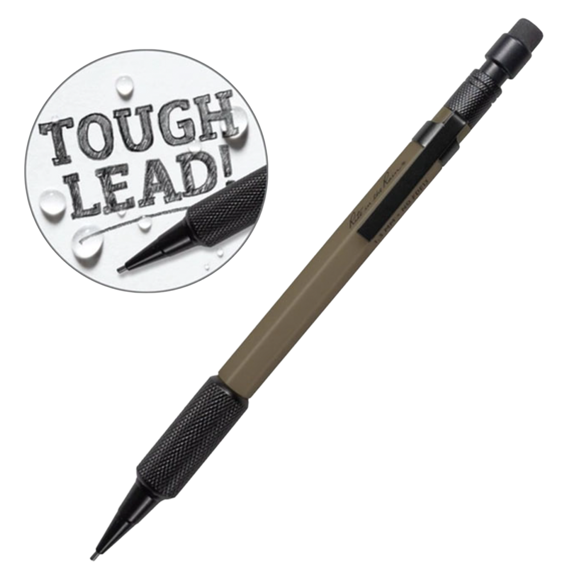 Mechanical pencil on a white background