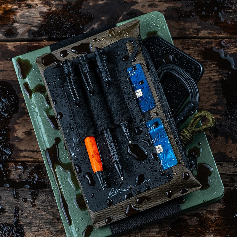 Rite in the Rain Monsoon Dirtbag Pouch - No. P970 - In Use on Notebook
