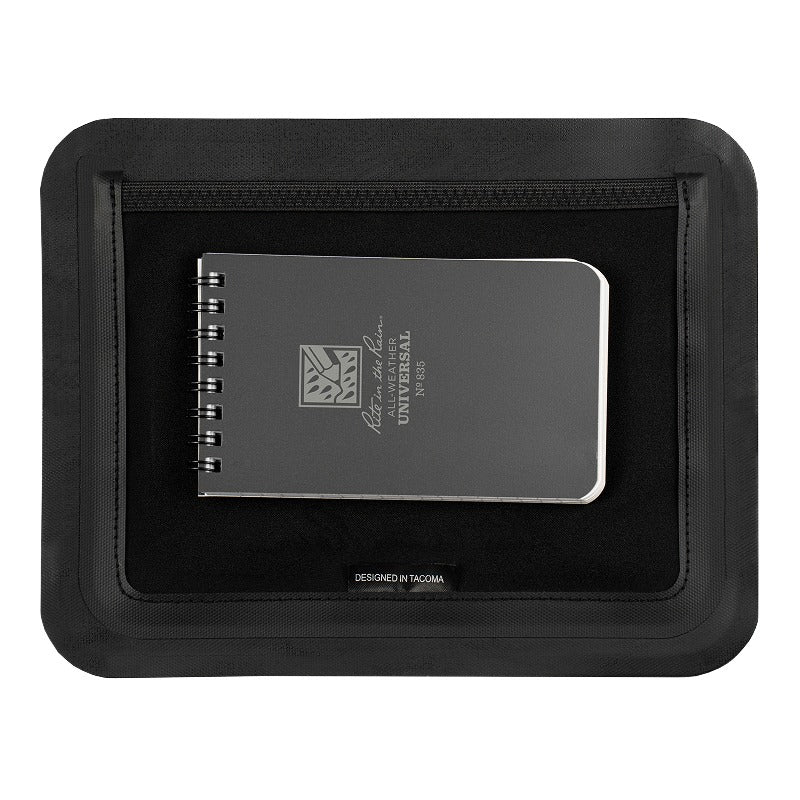 Rite in the Rain Monsoon Rapid Medium Bag - Model Number M797 with 3x5" notebook for scale