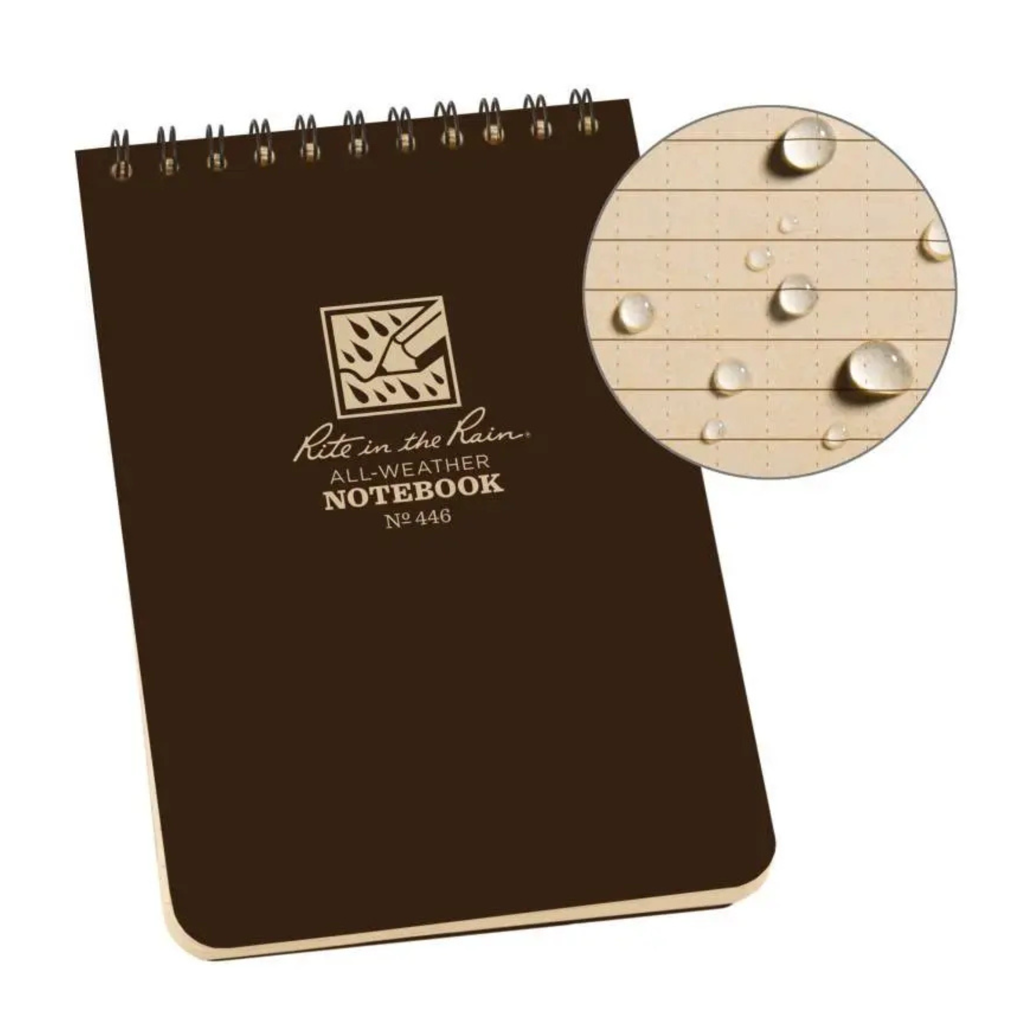 Rite in the Rain Top Spiral Note Book 105mm x 152mm (4" x 6")
