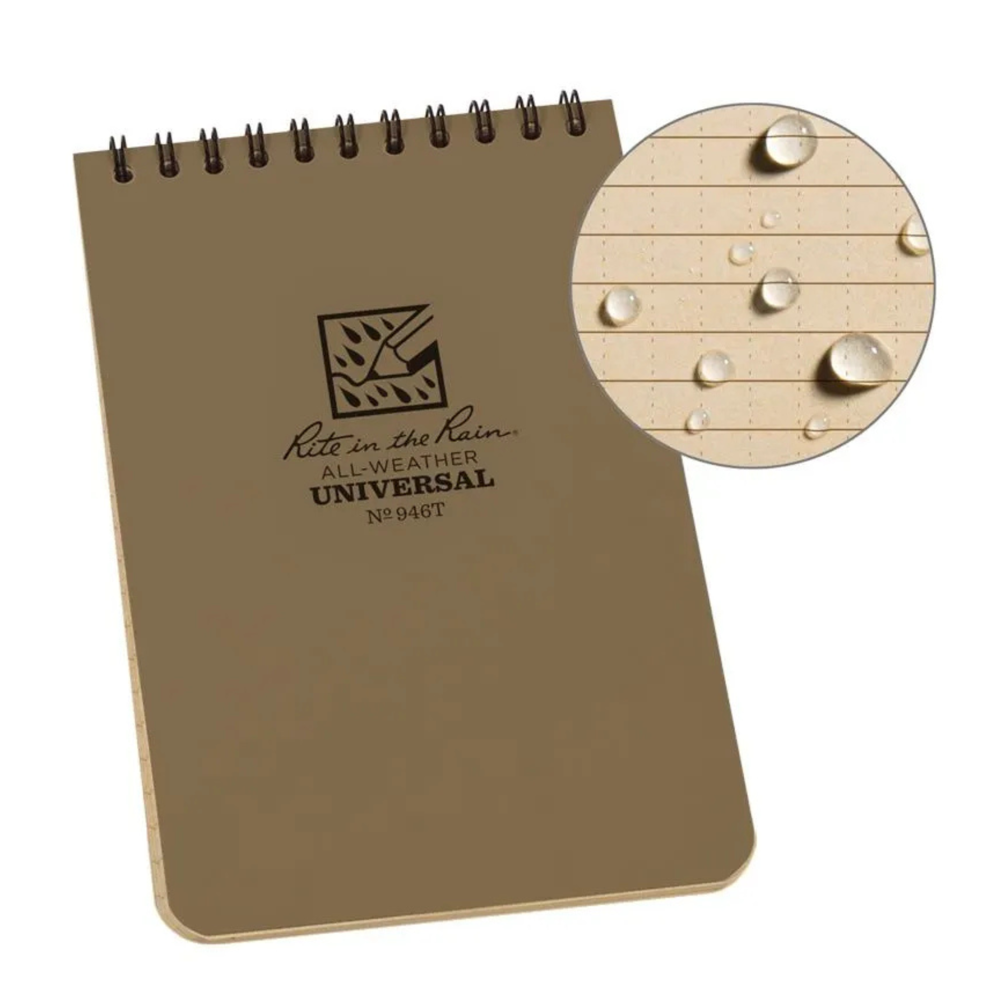 Rite in the Rain Top Spiral Note Book 105mm x 152mm (4" x 6")