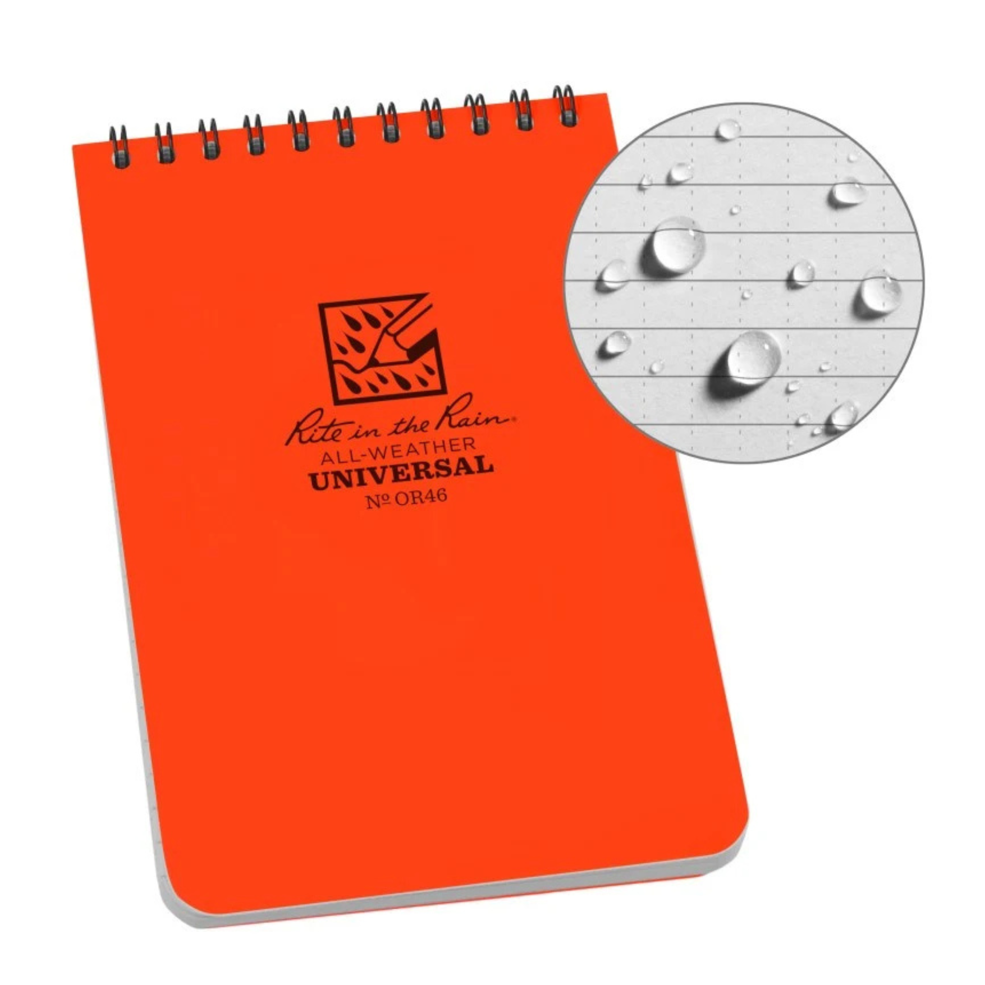 Rite in the Rain Top Spiral Note Book 105mm x 152mm (4" x 6")
