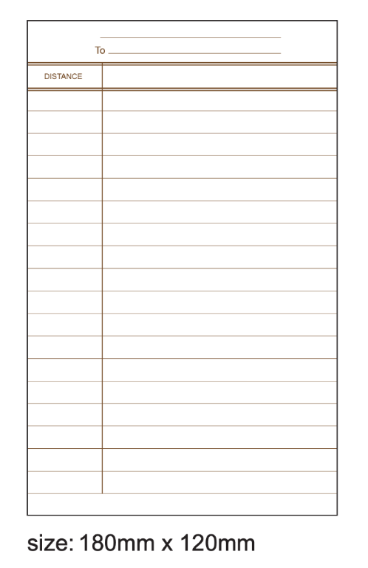 Markrite 100 Rise and Fall Notebook S/B Side Opening