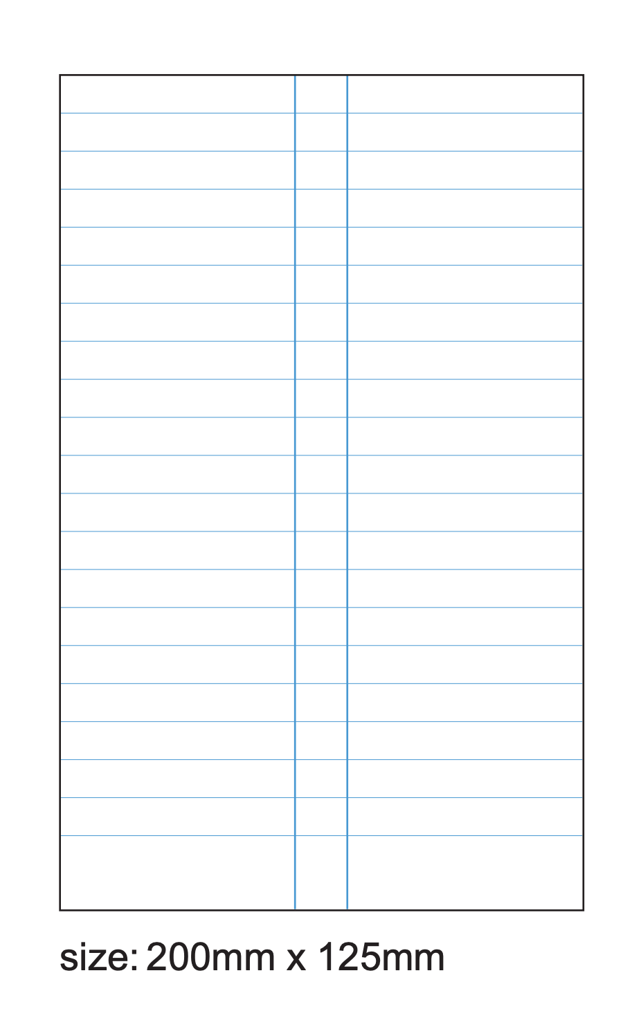 Markrite 101 Feldbuch