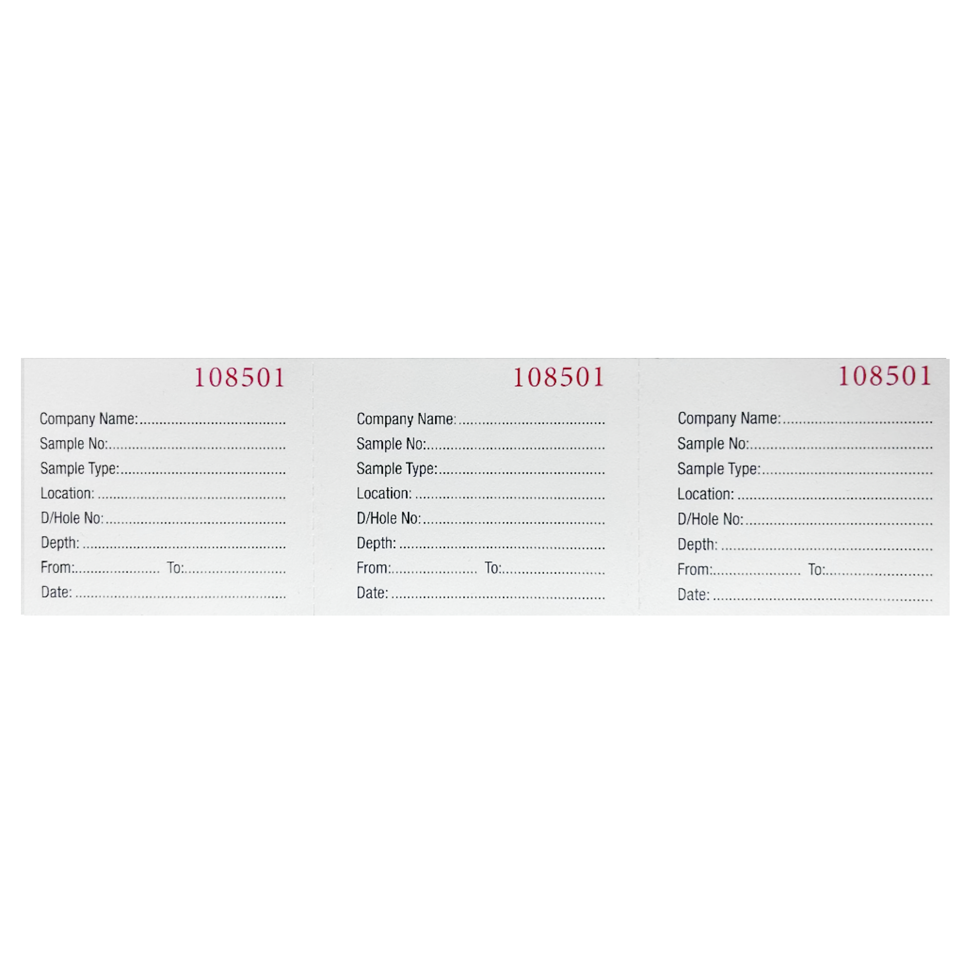 Sample Ticket Book 3 Part