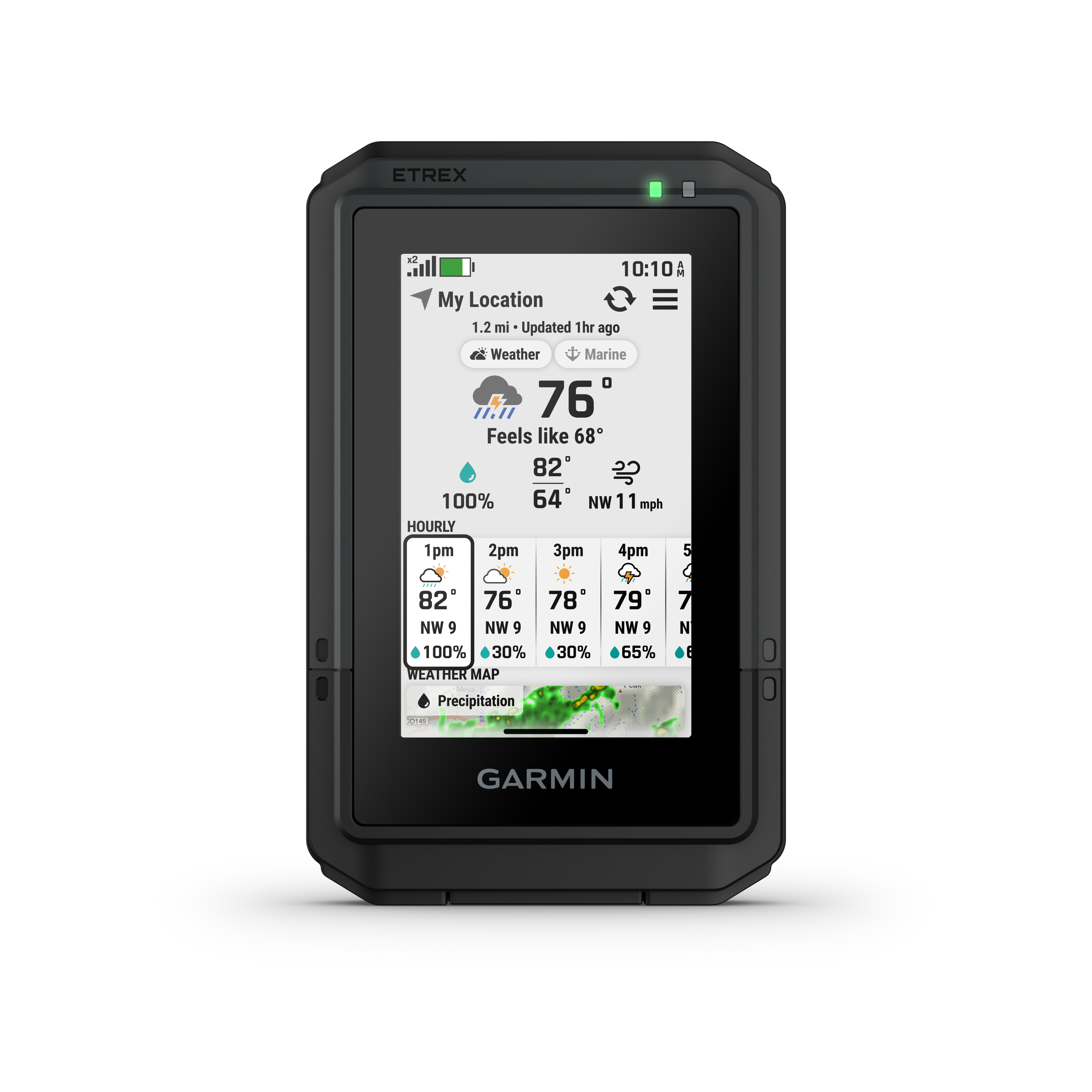 Garmin eTrex Touch Handheld GPS - Weather