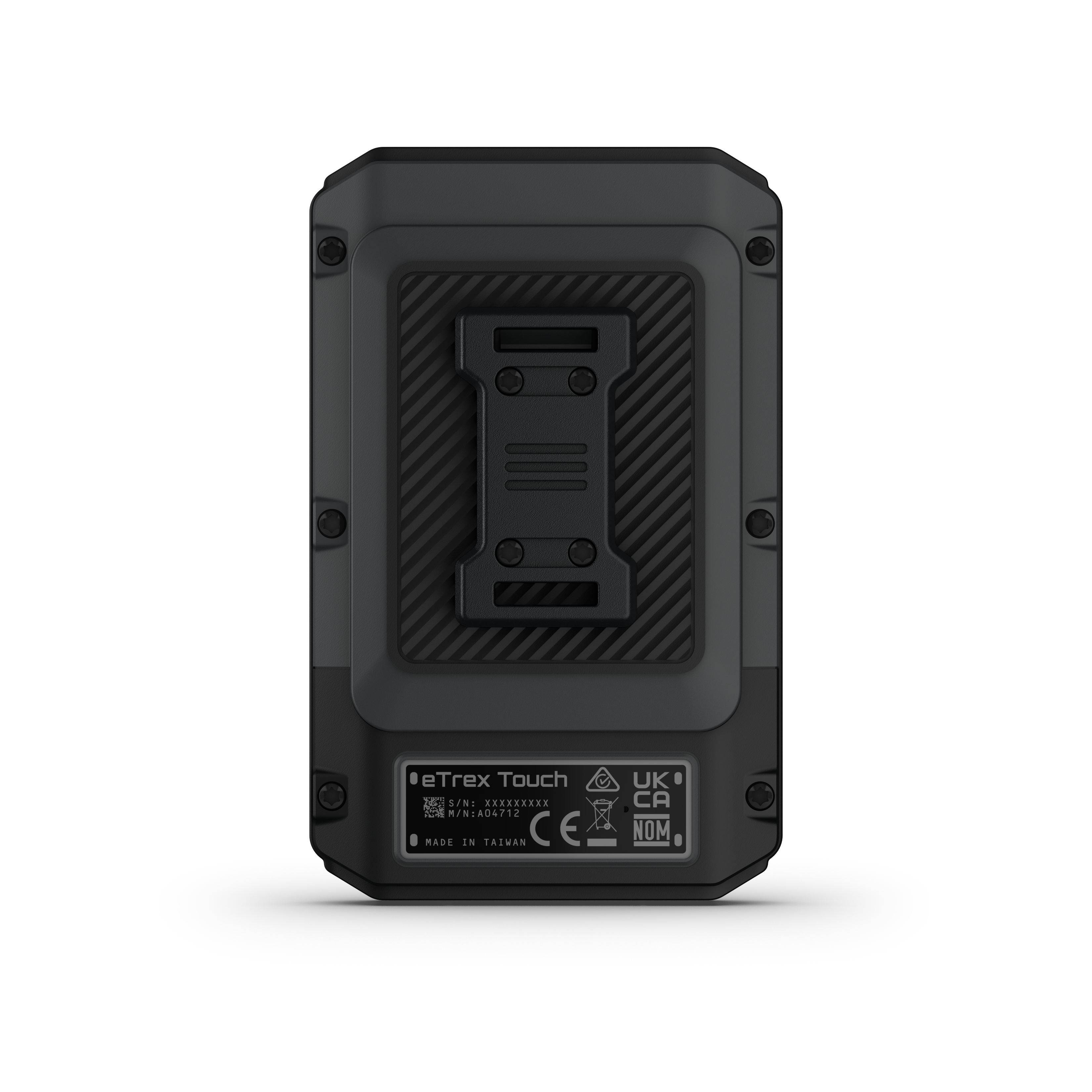 Garmin eTrex Touch Handheld GPS - Rear