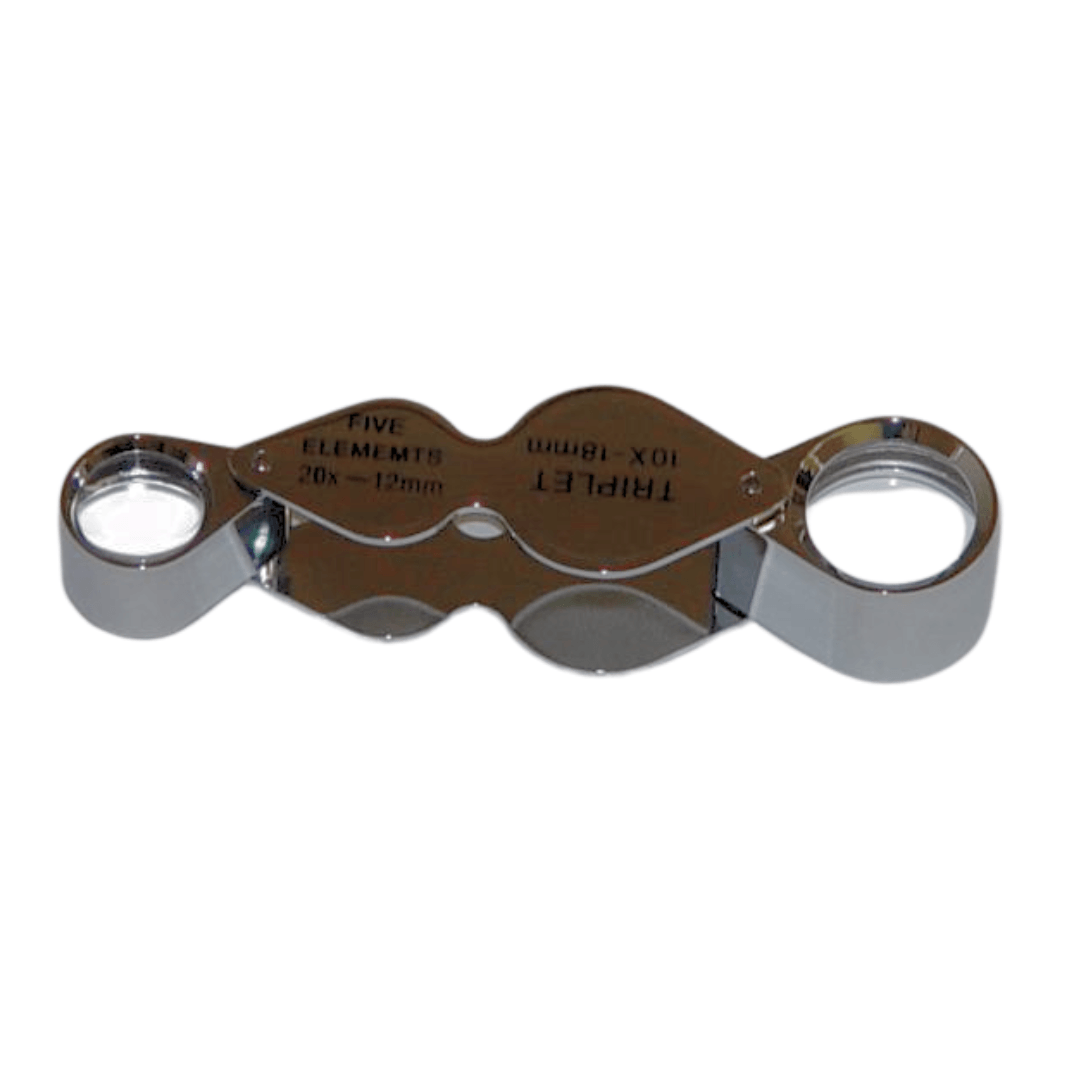 Prospectors 10x and 20x Triplet Magnifier - prospectors.com.au