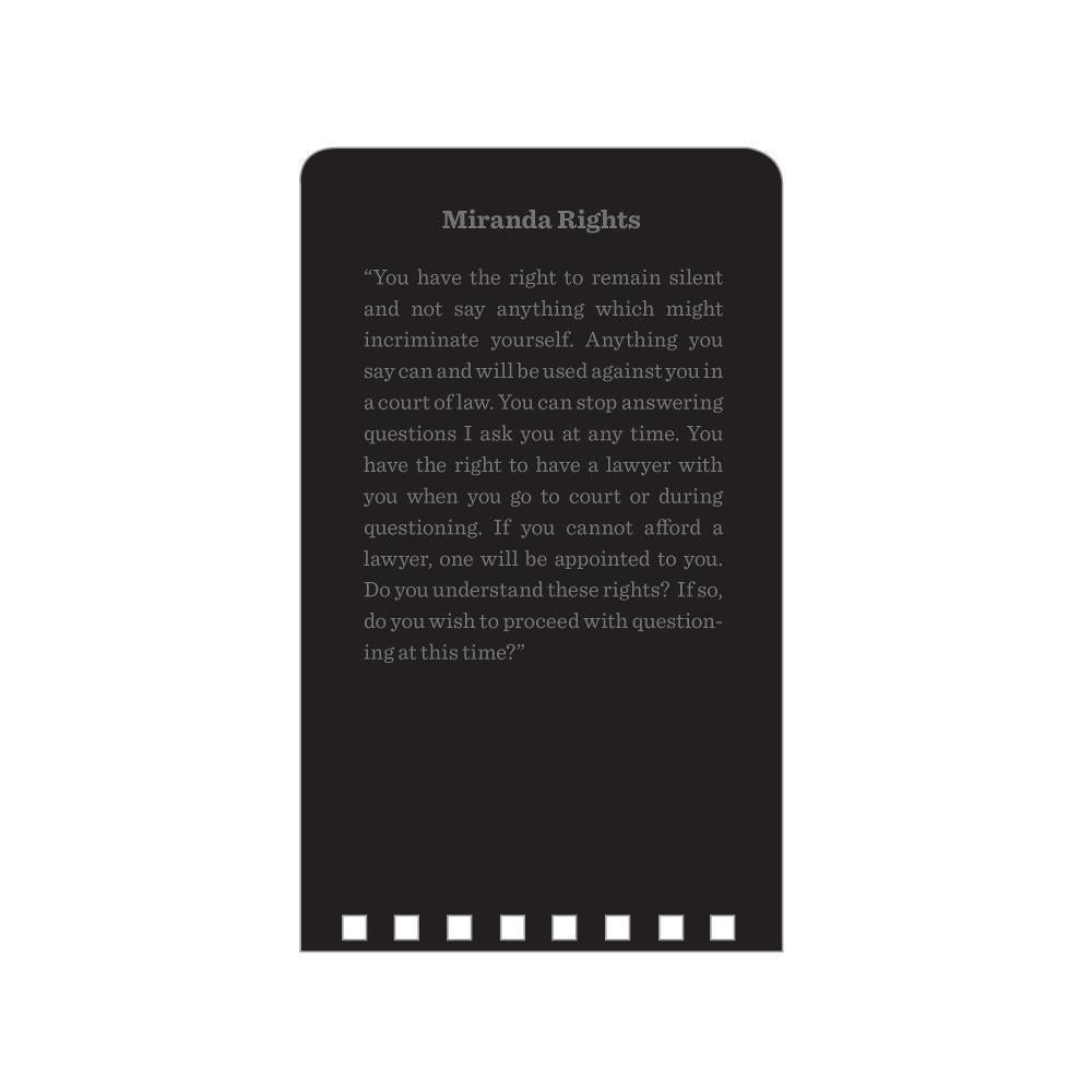 Rite in the Rain 104, Field Interview Polydura Notebook, 76mm x 127mm