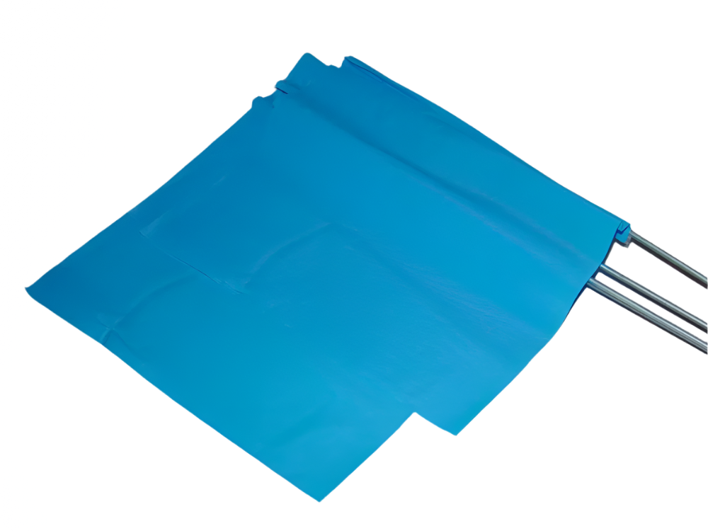 Presco Stake Flags Blue