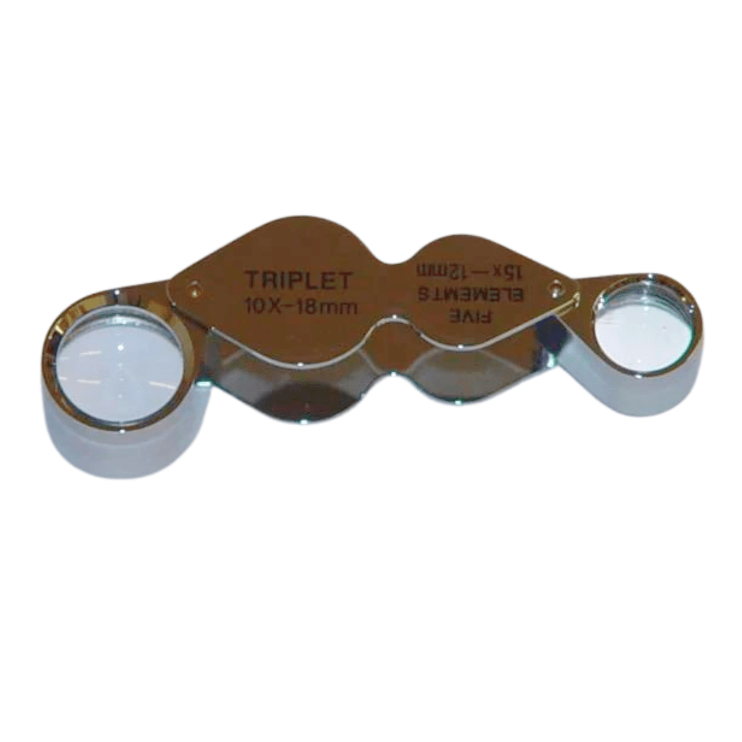 Prospectors 10x and 15x Triplet Magnifier - prospectors.com.au