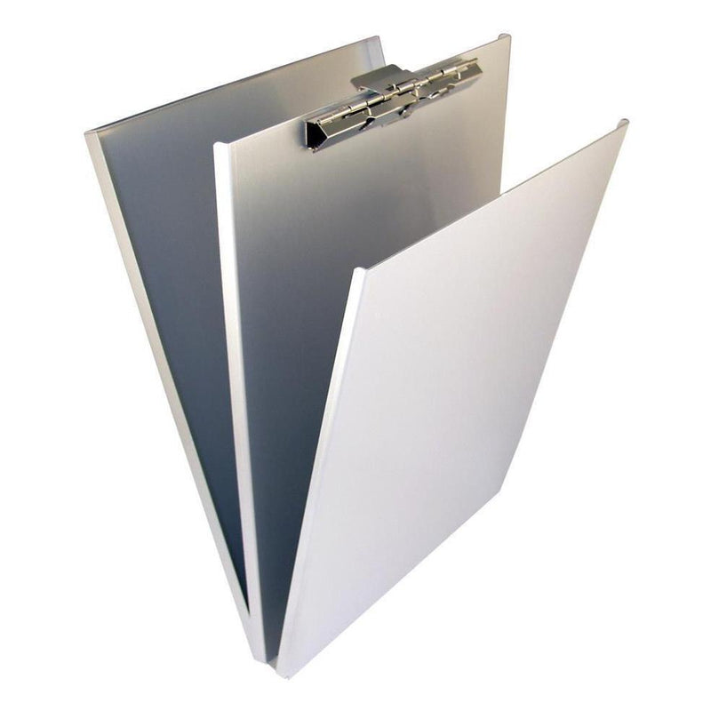 Saunders A-Holder Clipboard, Recycled Aluminium Form Holder, 10017, Top Opening, A4 - prospectors.com.au