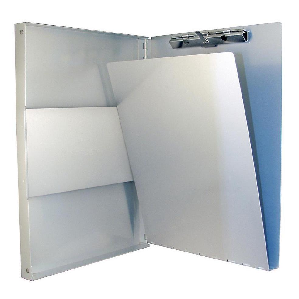 Saunders Snapak A4 Recycled Aluminium Clipboard, 10517, Form Holder Side Opening - prospectors.com.au