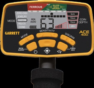 Garrett Ground Detectors ACE 400i - prospectors.com.au