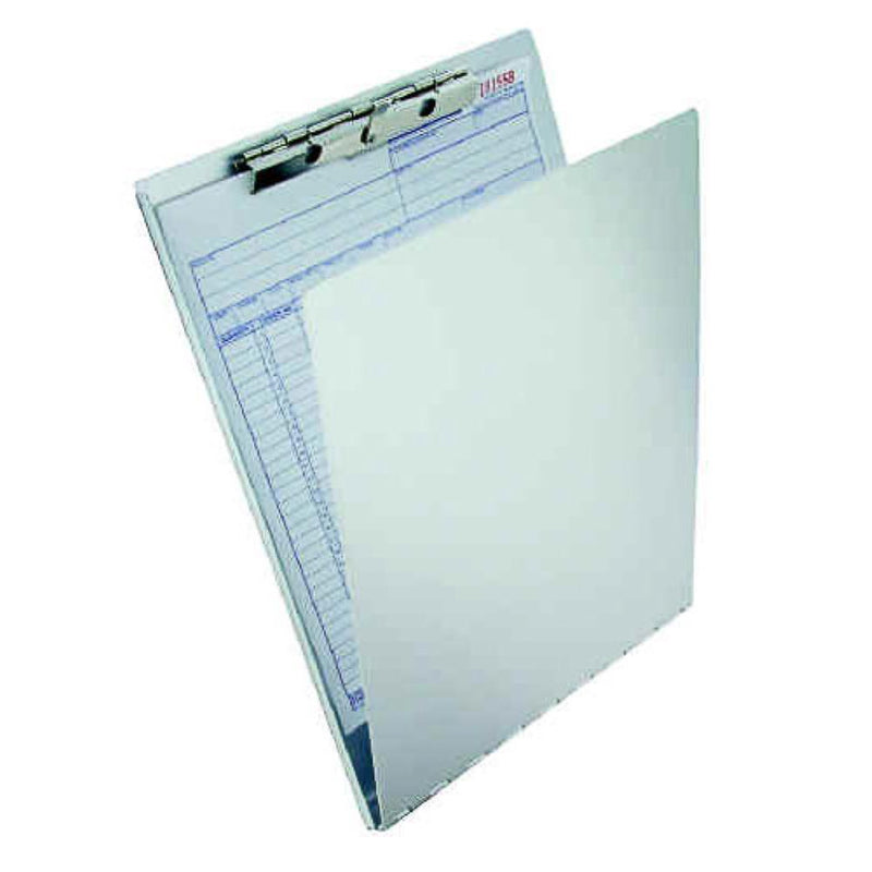 Saunders A4 Recycled Aluminium Form Holder Clipboard with Privacy Cover, 12017 - prospectors.com.au