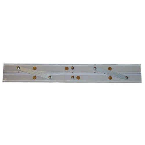 C Thru Clear Parallel Ruler - 450mm/18" - prospectors.com.au