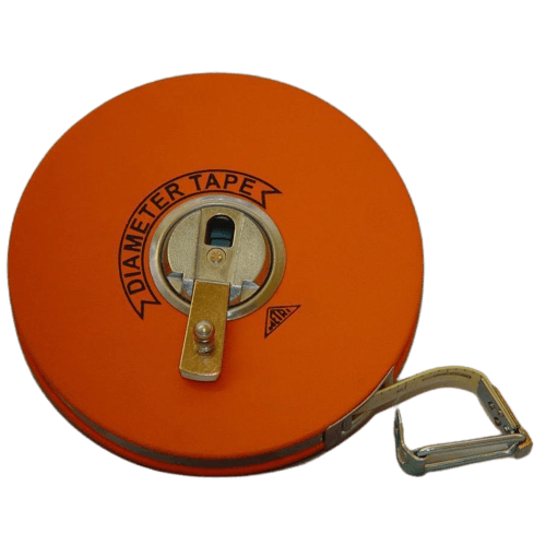 Richter 20 Metre Fibreglass Diameter Tape - Hook Ring - prospectors.com.au