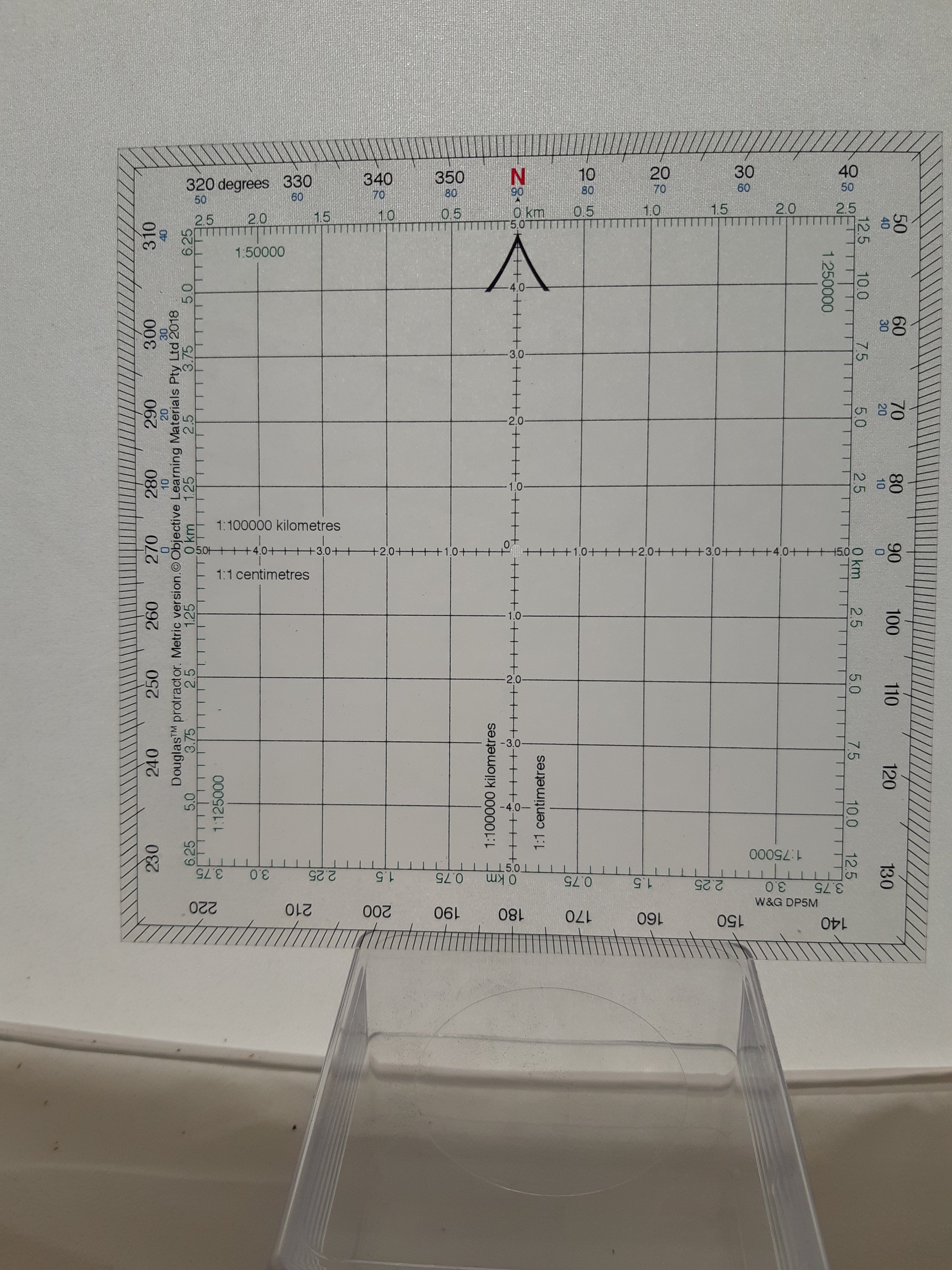 Douglas Metric Protractor - prospectors.com.au