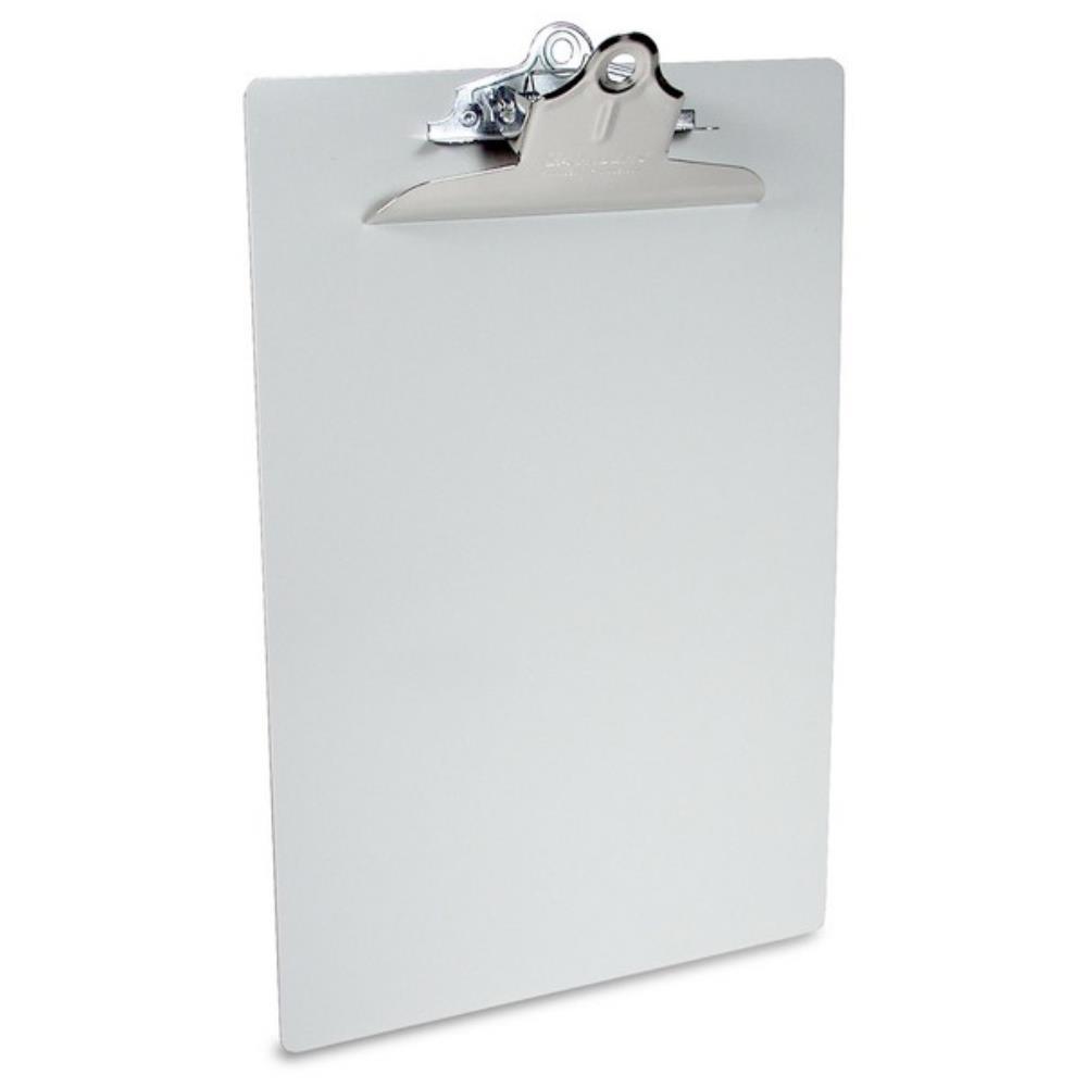 Saunders A4 Clipboard, Recycled Aluminium, High Capacity Clip, 22517 - prospectors.com.au